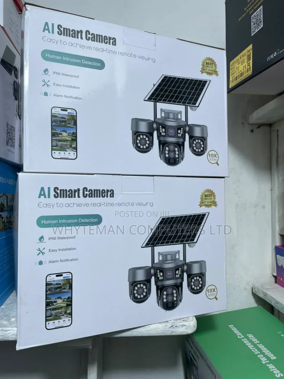 Ai Snart Camera 10X Zoom IP66 Waterproof