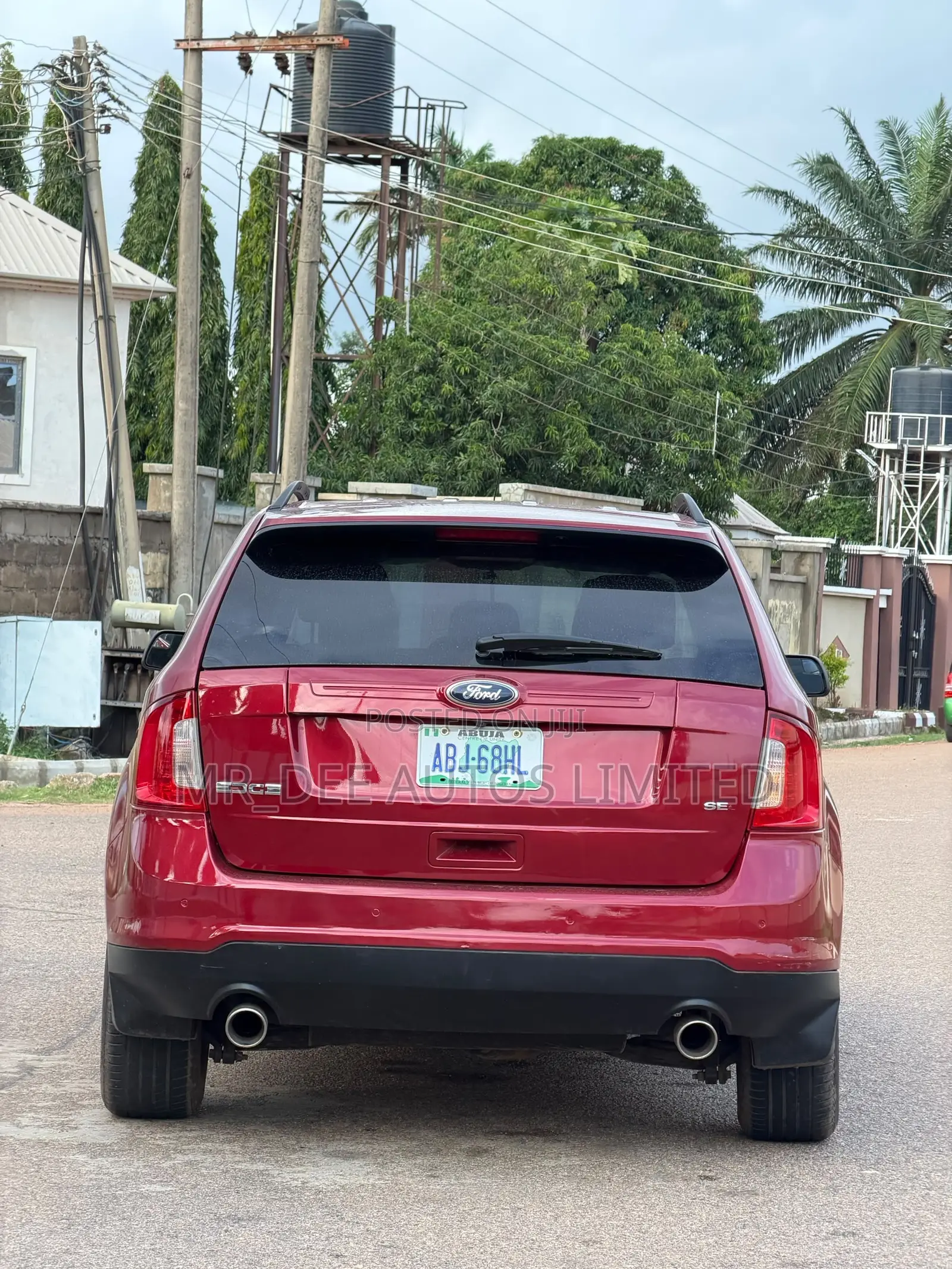Ford Edge 2013 Red
