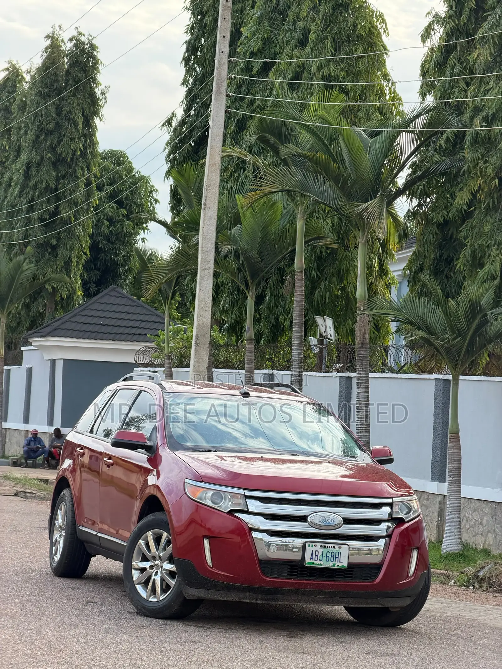 Ford Edge 2013 Red