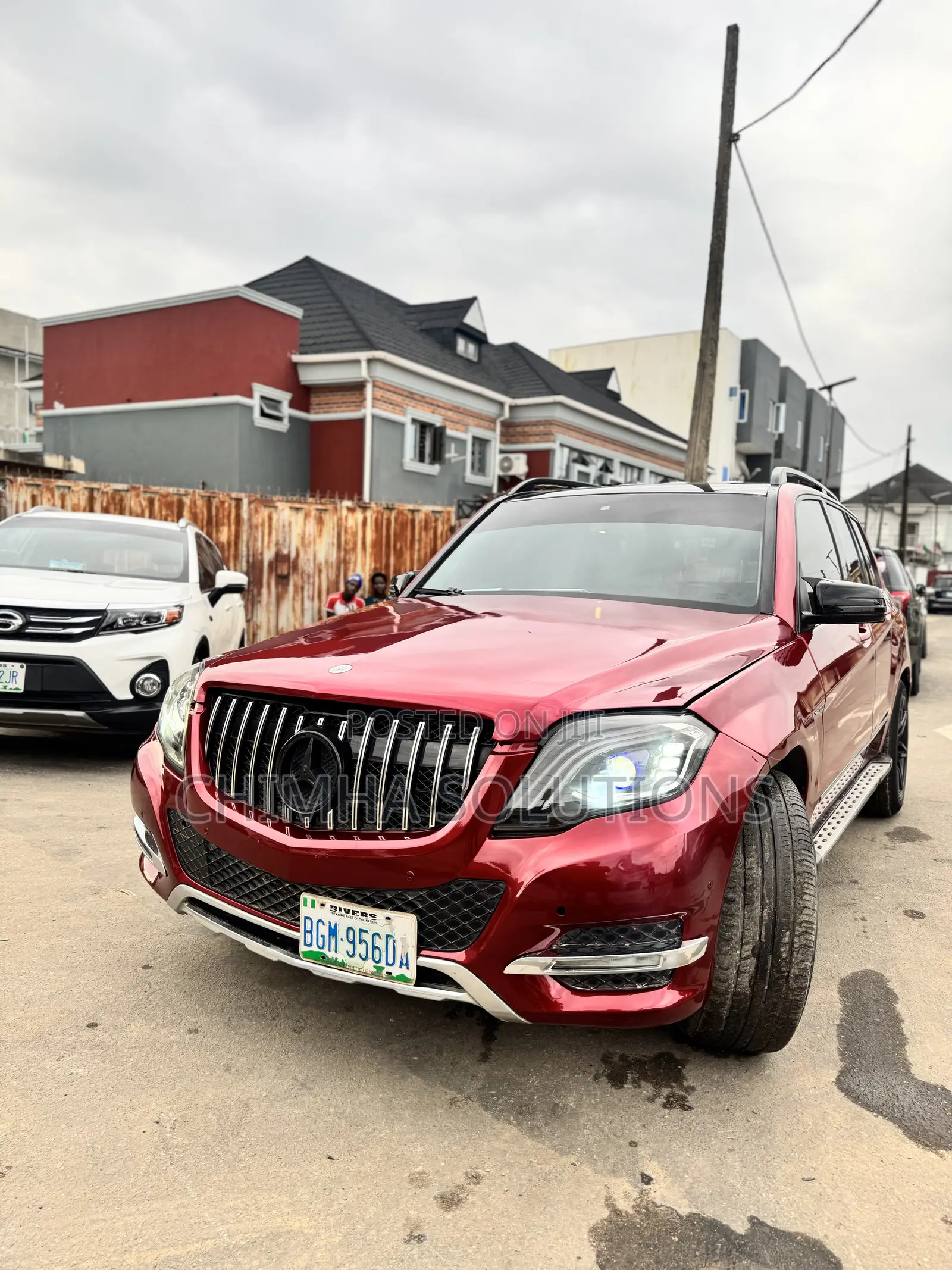 Mercedes-Benz GLK-Class 2013 Red
