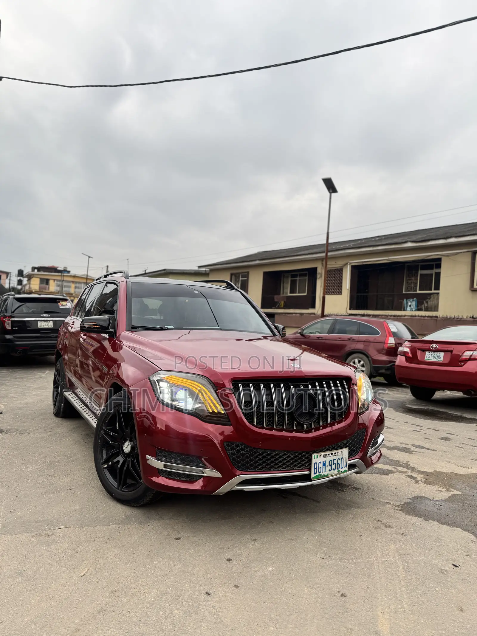 Mercedes-Benz GLK-Class 2013 Red