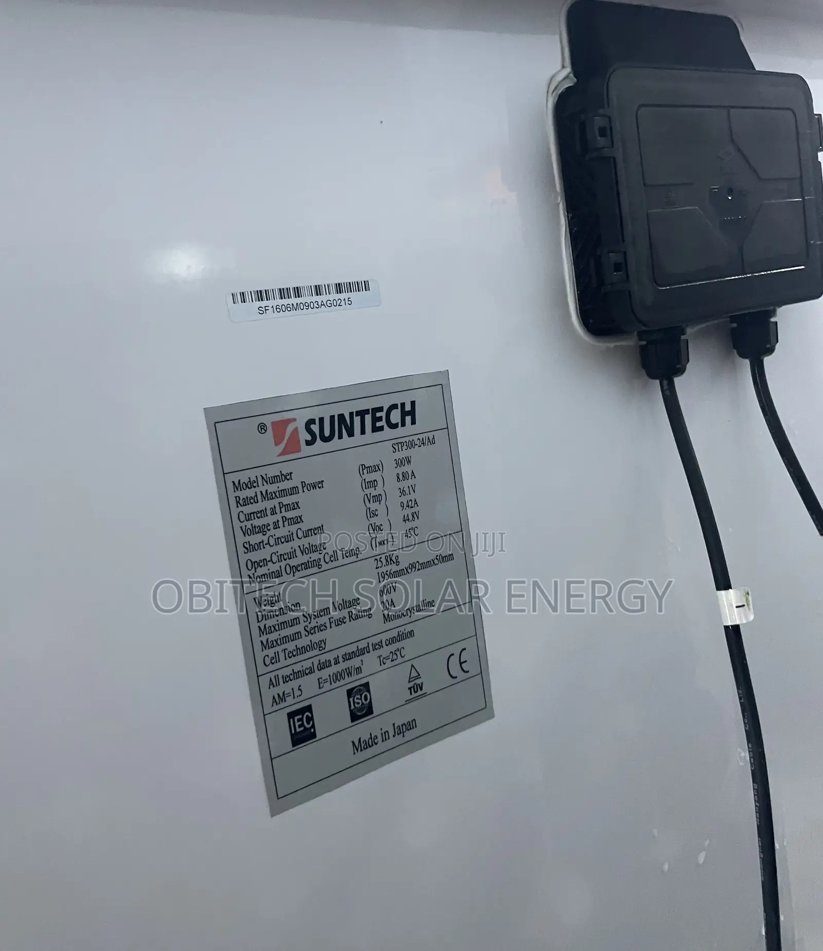 Suntech 300W Solar Panel – High Efficiency Durable