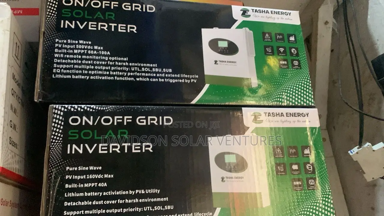 12v 1kva Tasha Hybrid Solar Inverter