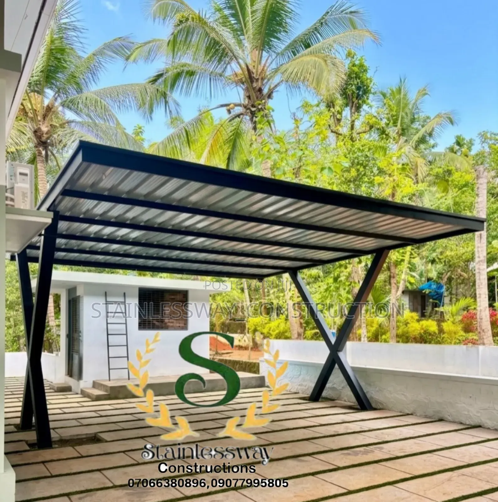 Xx Stand 2 Cars Parking Shade