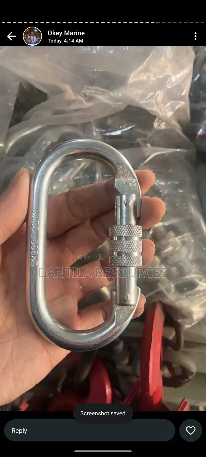 Carabiner Clip 25kN