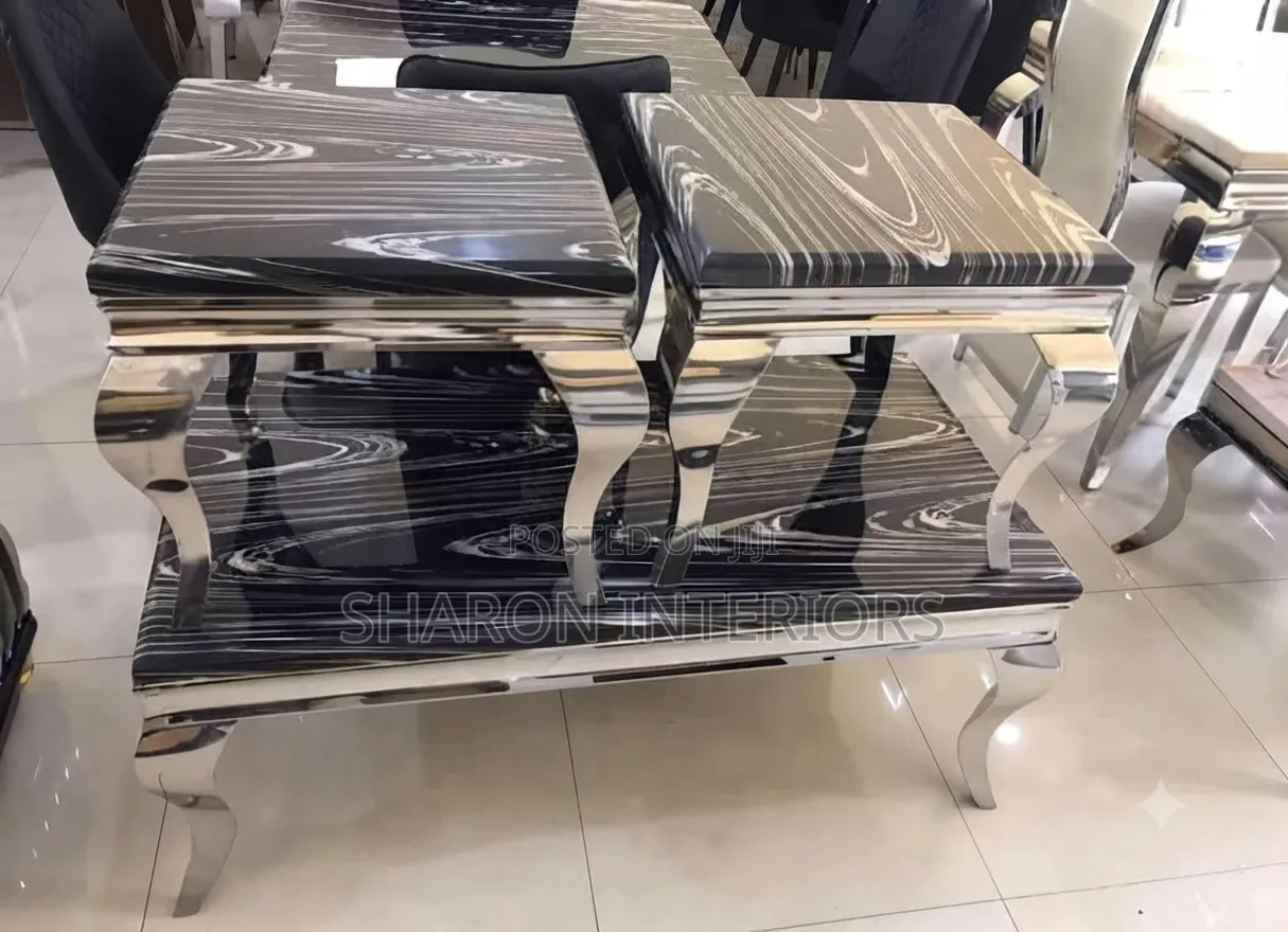 Luxury 3-Piece Center Table Set