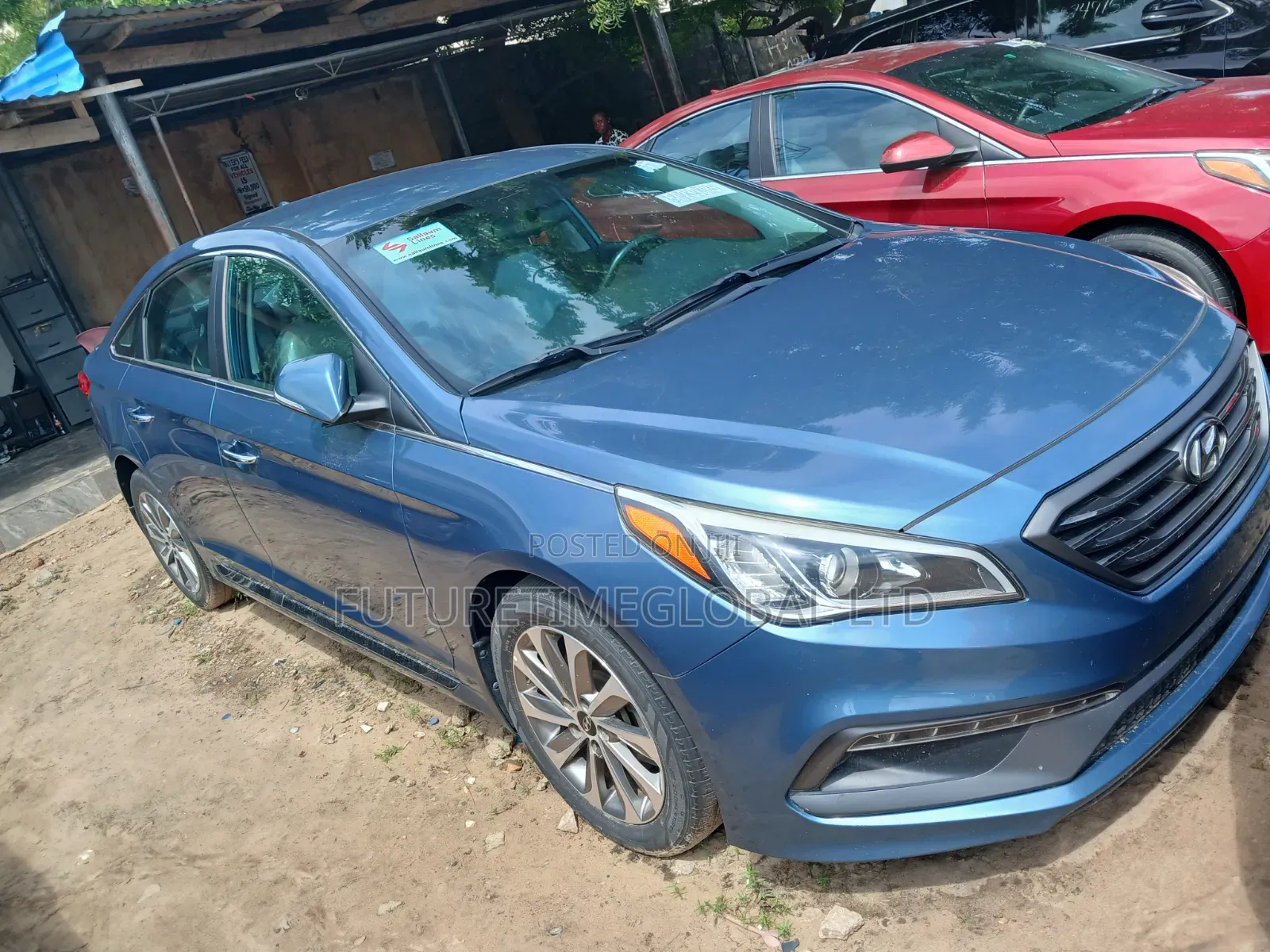 Hyundai Sonata 2013 Blue