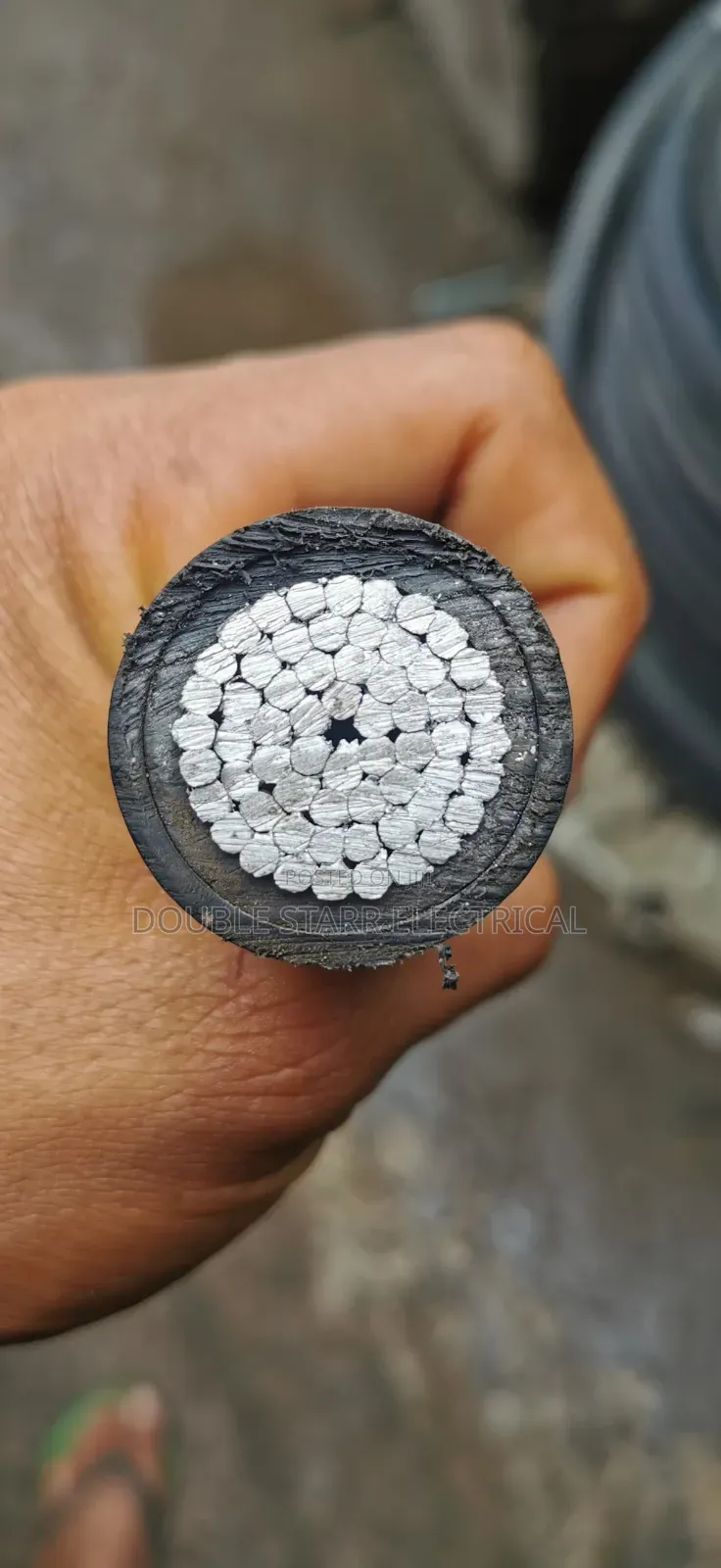 300mmx1 Single Cable PVC PVC Aluminum Cable