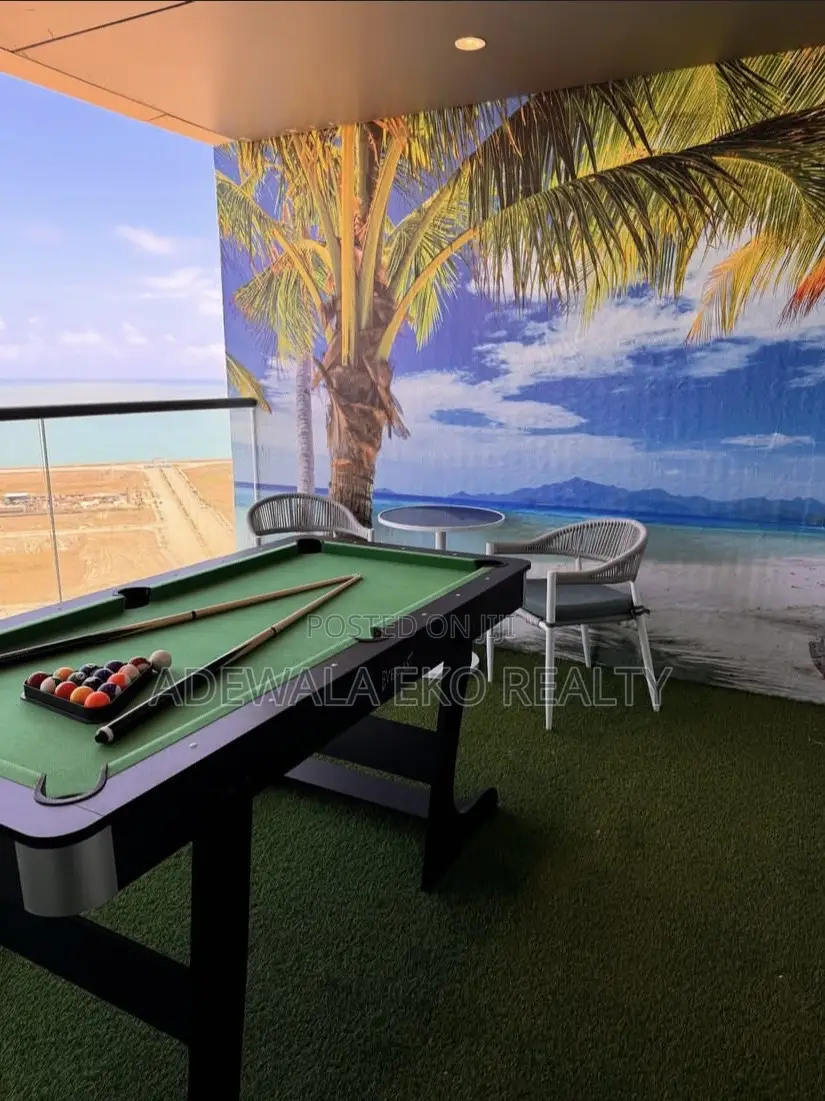 11th Floor Ocean View 2 Bedroom in Eko Atlantic-Snooker Spa