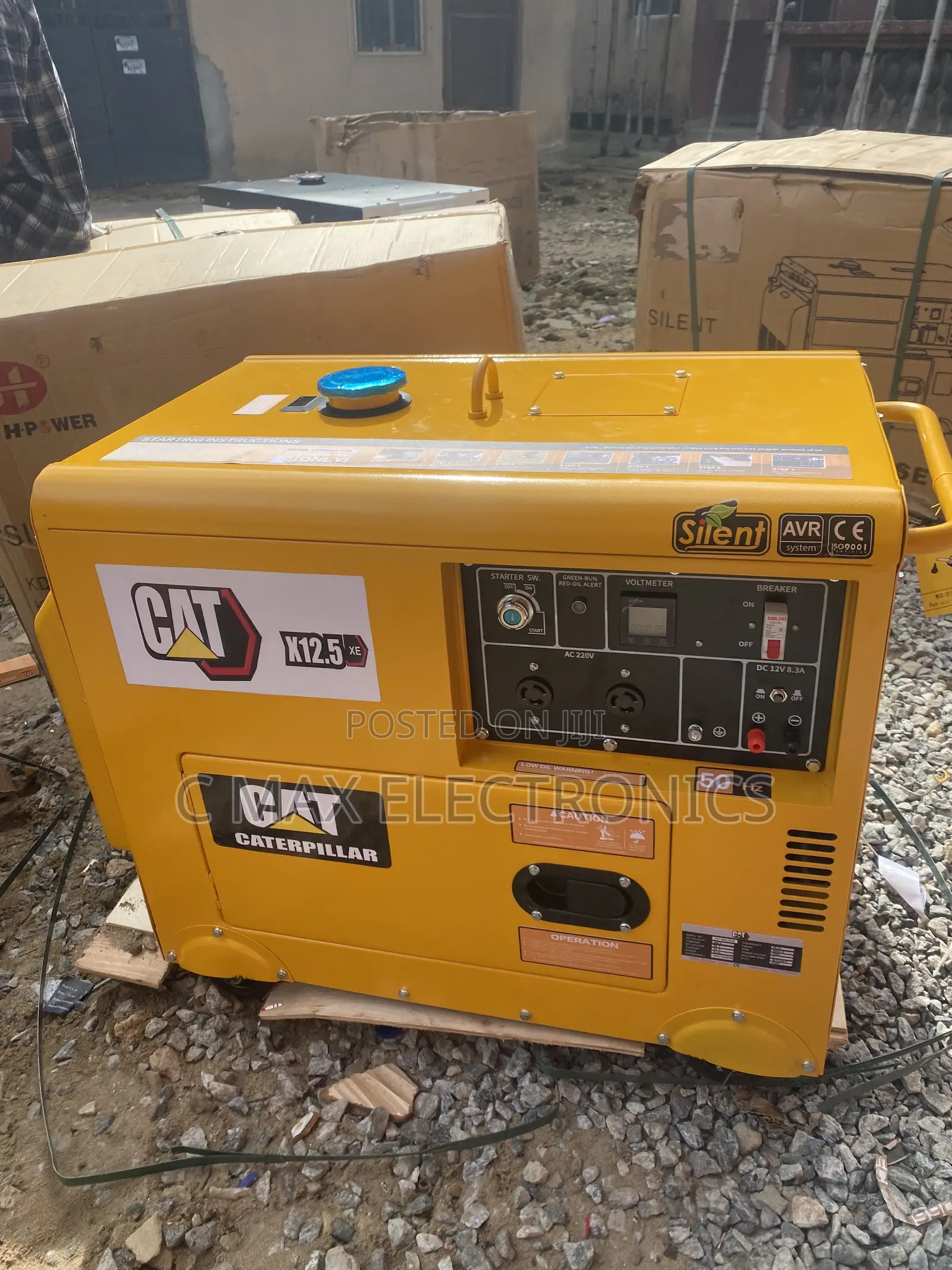 Original CAT 10KVA Diesel Generator – Long Lasting