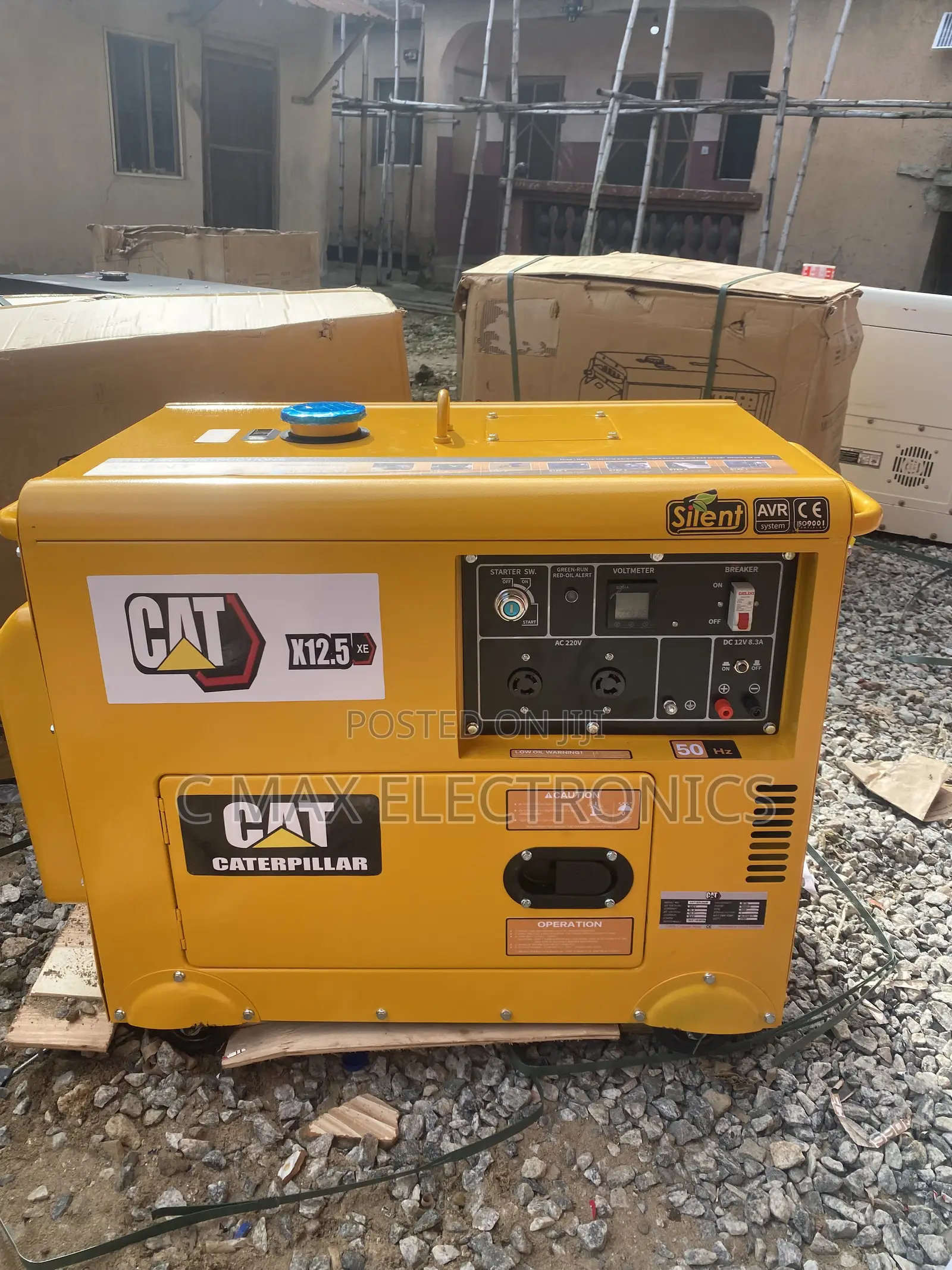 CAT 12KVA Generator for Homes, Offices Churches