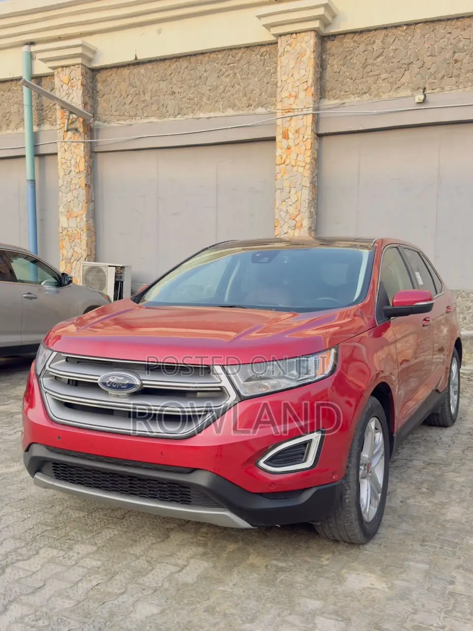Ford Edge Titanium 4dr AWD (2.0L 4cyl 6A) 2016 Red