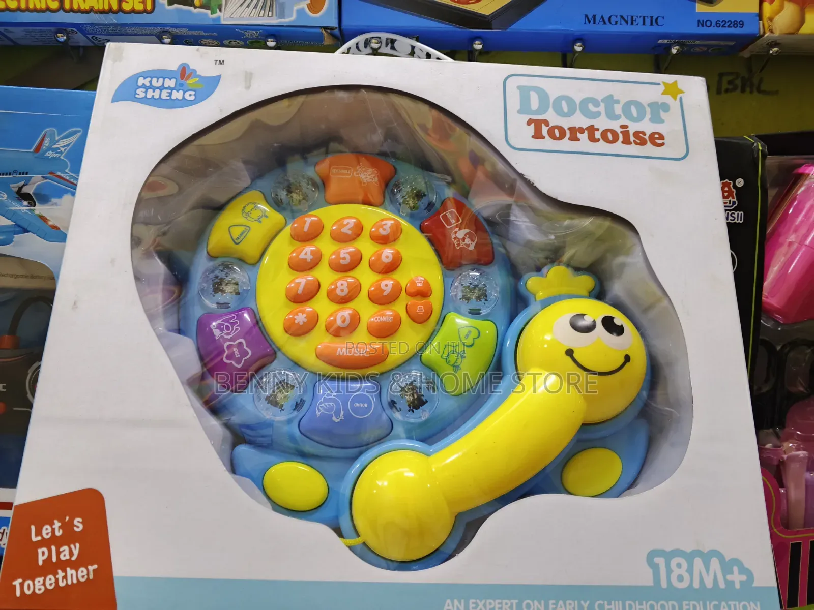 Doctor Tortoise Educational Musical Phone Toy