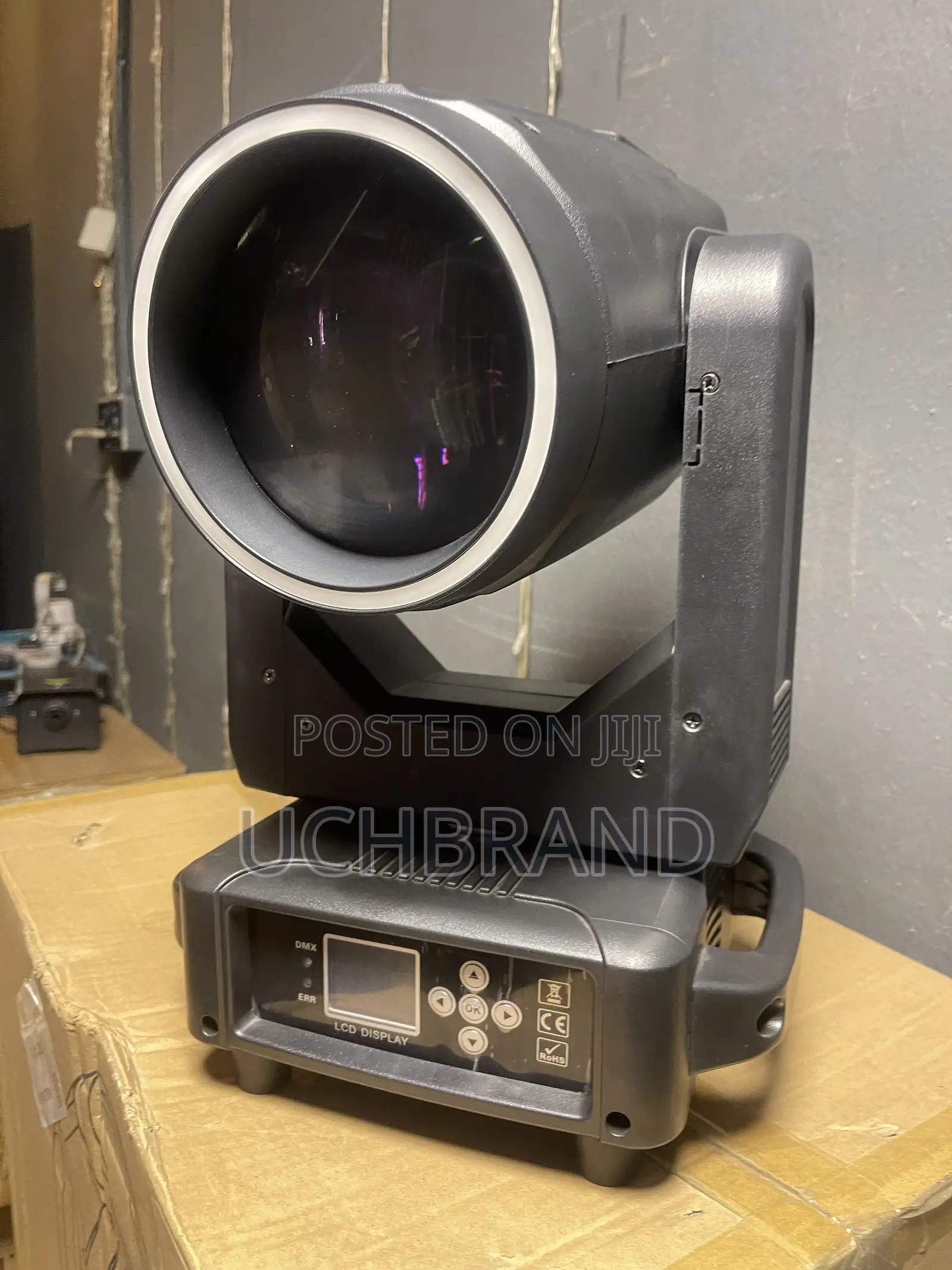 Beam 295 Moving Head Stage Light With Led Halo