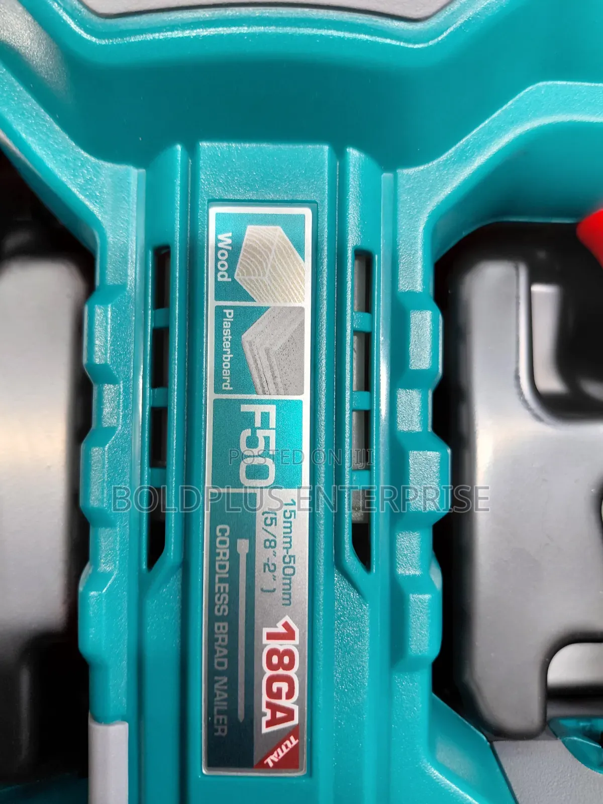 Total F50 Cordless Brad Nailer Machine