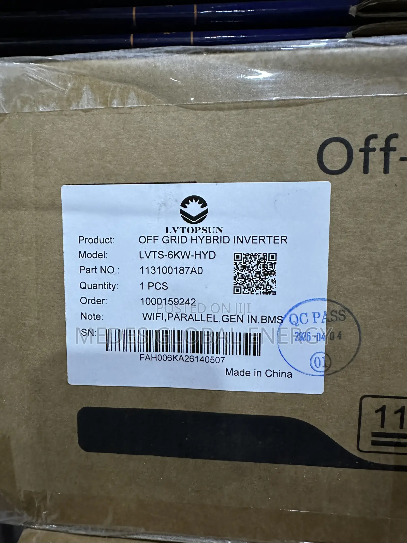 6kw/6kva 48v LVTOPSUN Hybrid Inverter