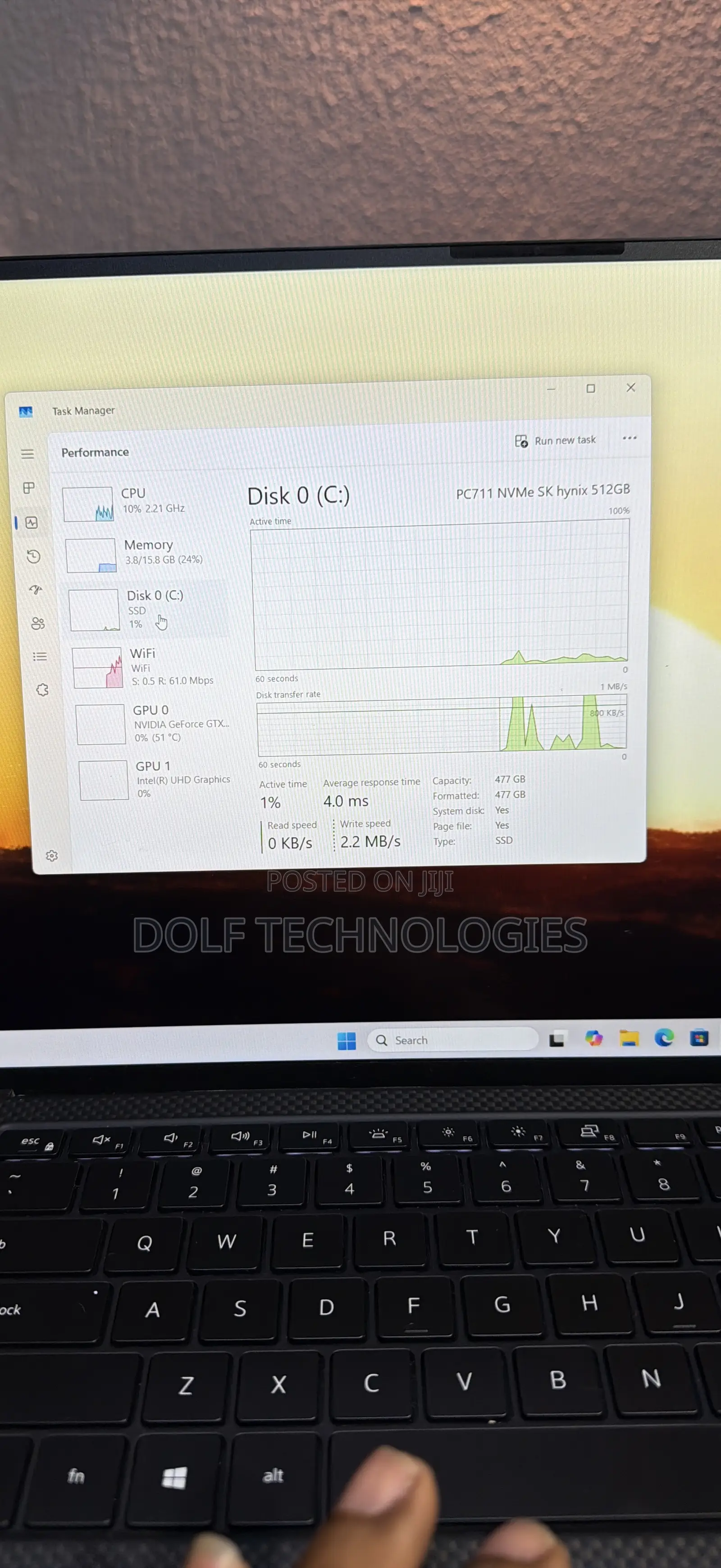 Laptop Dell XPS 15 9500 16GB Intel Core i7 SSD 512GB