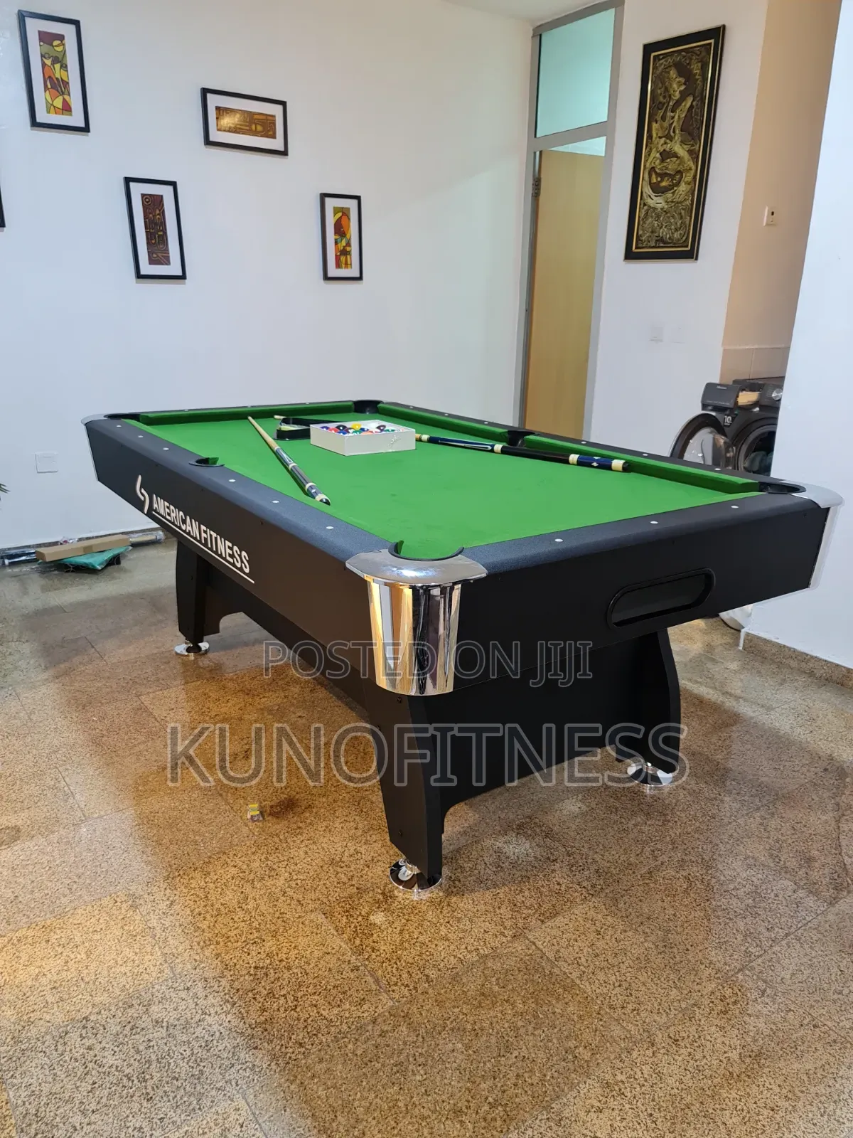 7ft Foreign Snooker Table With Accessories – Durable