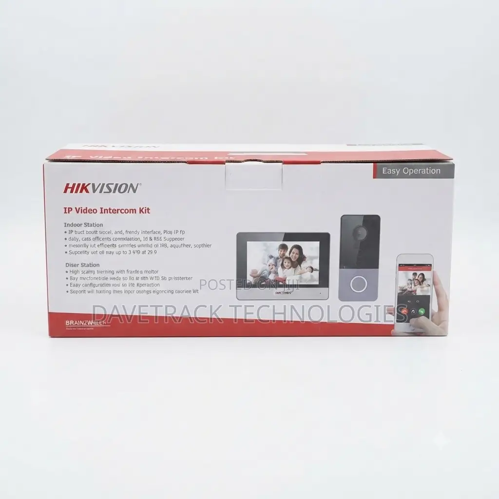 Hikvision 1080P Analog Video Intercom Kit DS-KIS213 (1080P Outdoor)