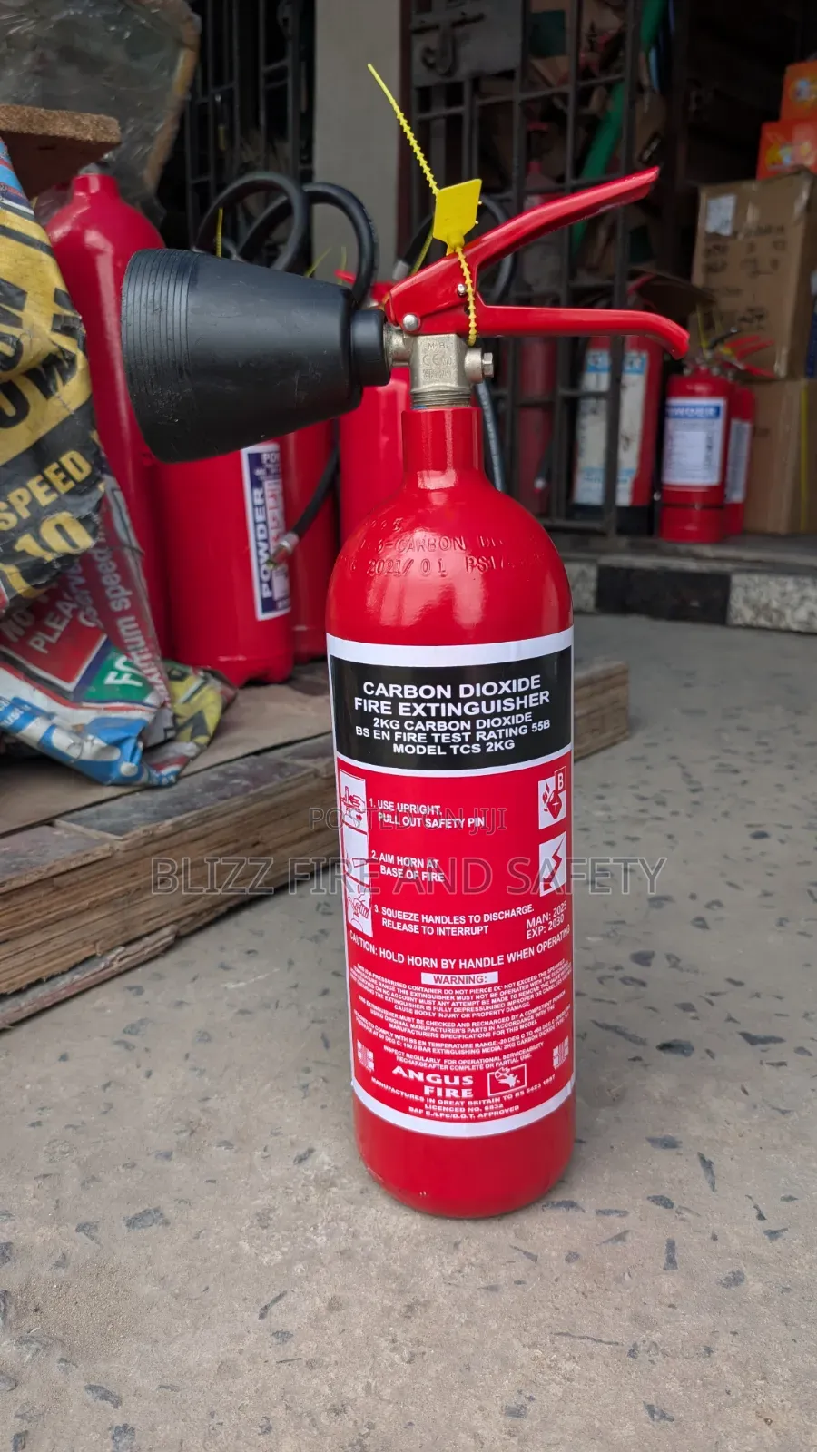 2kg CO2 Fire Extinguisher