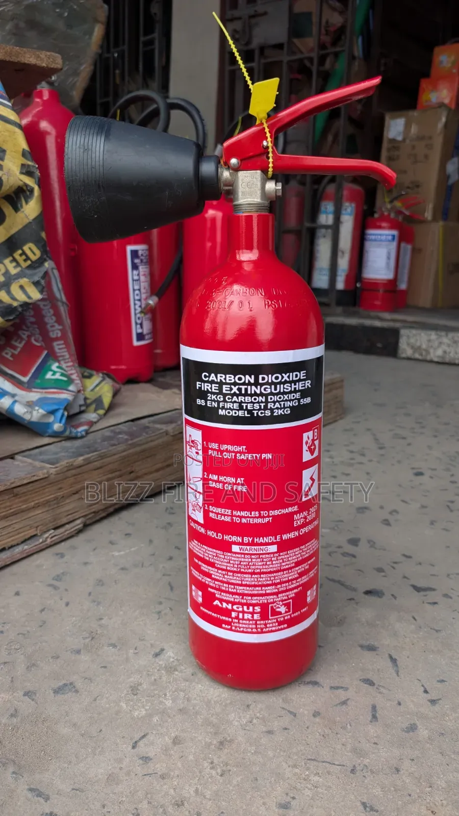 2kg CO2 Fire Extinguisher