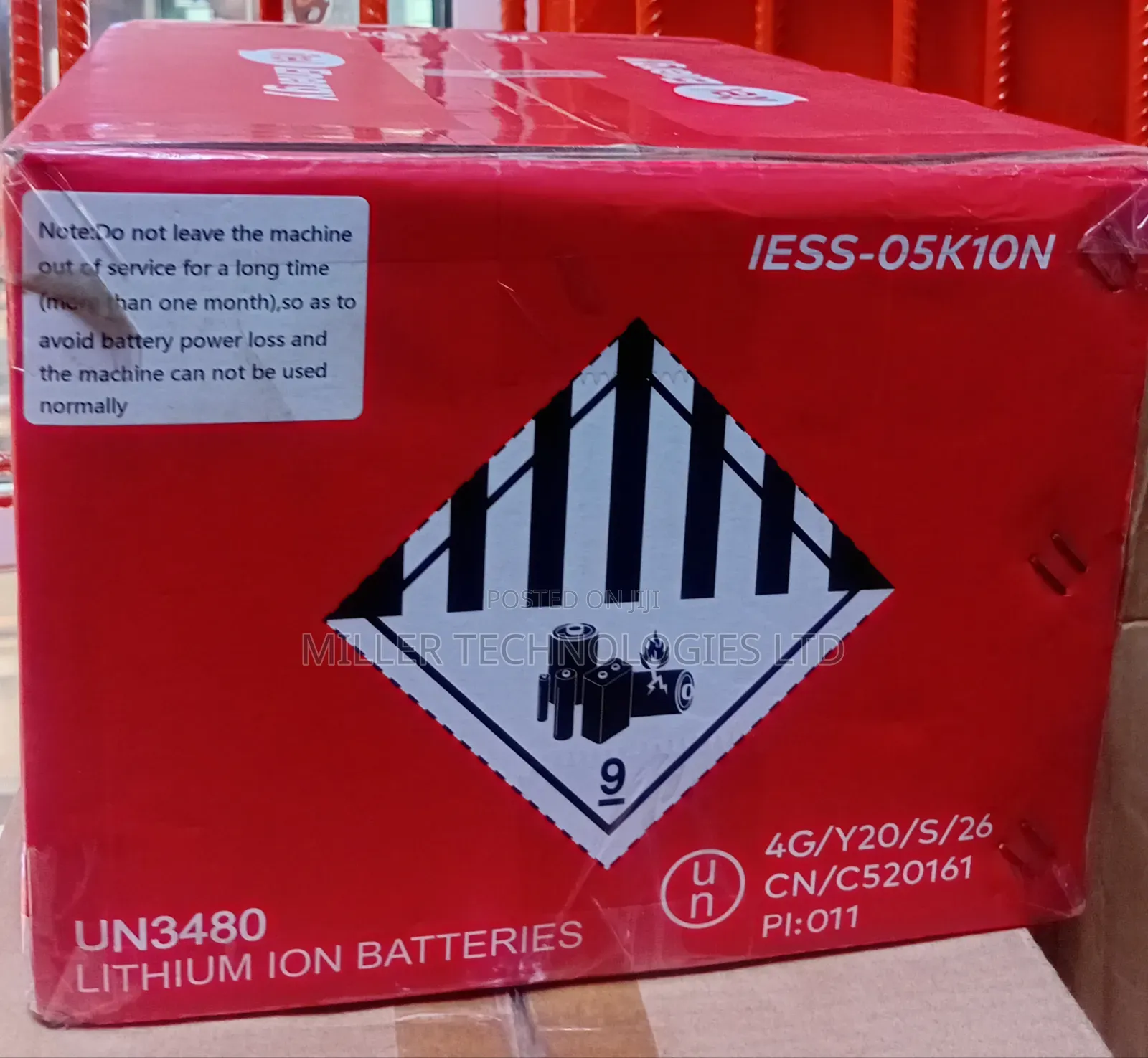 Itel Energy Lithium Power Tank 500w
