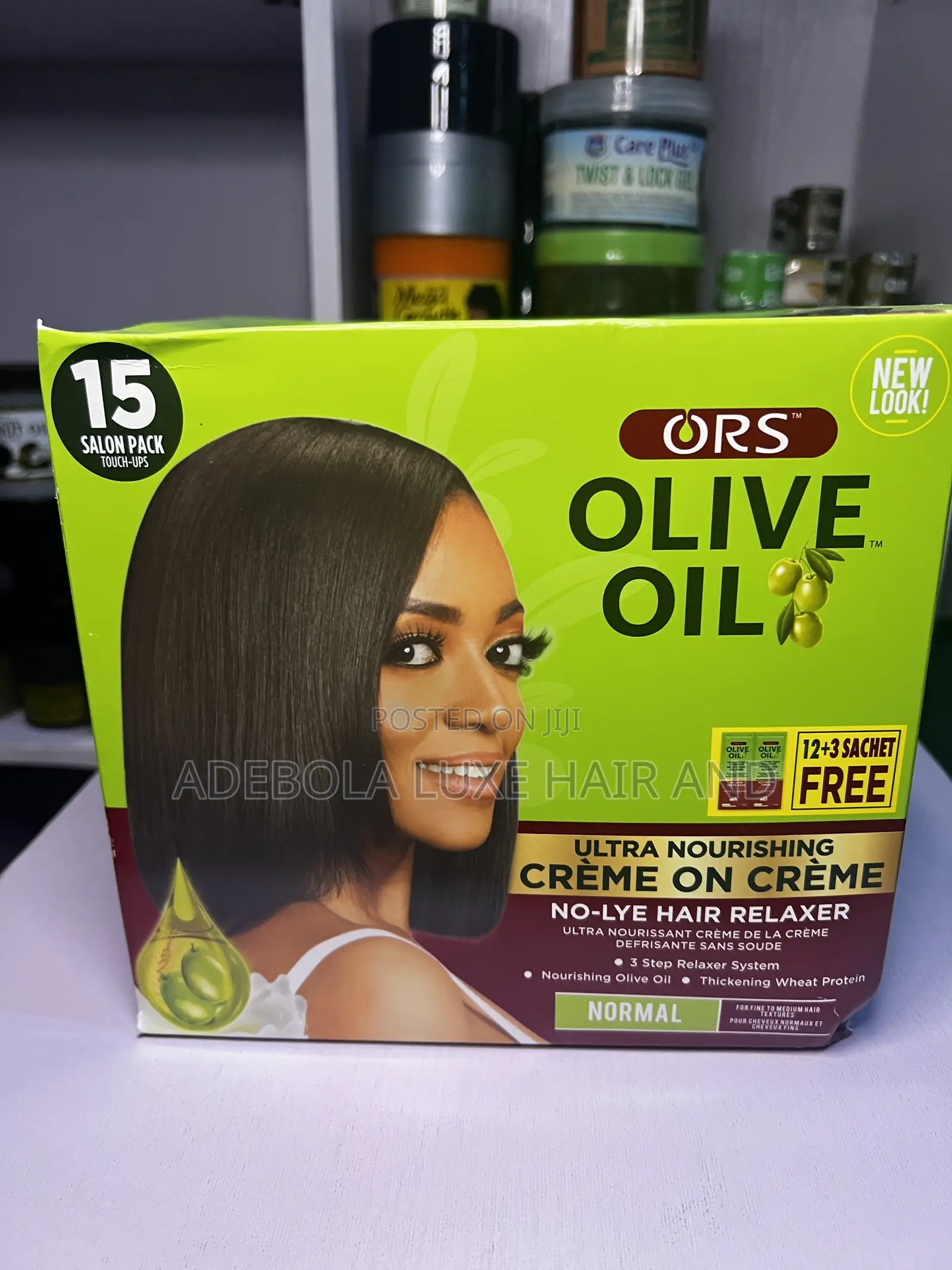Olive Oil No-Lye Hair Relaxer