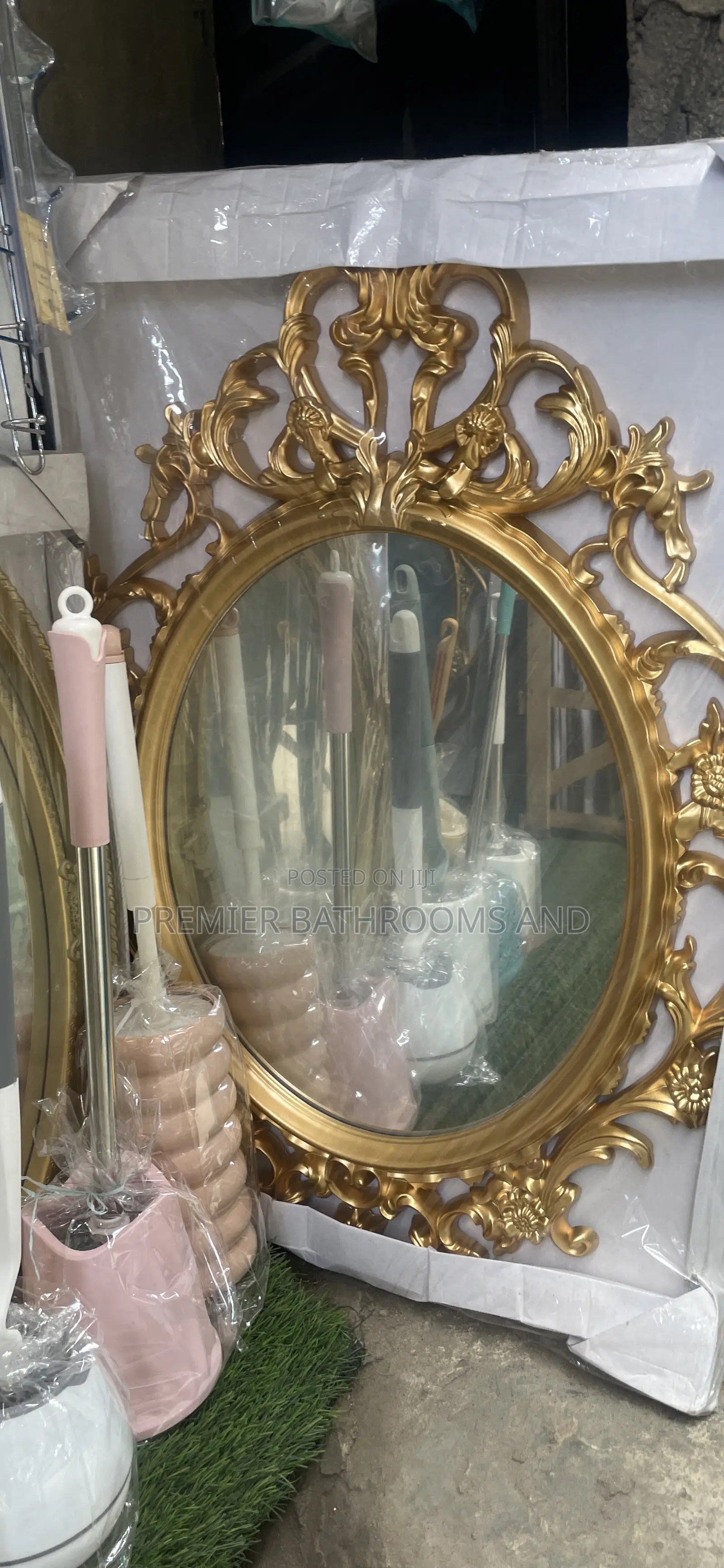 Gold Plastic Mirror