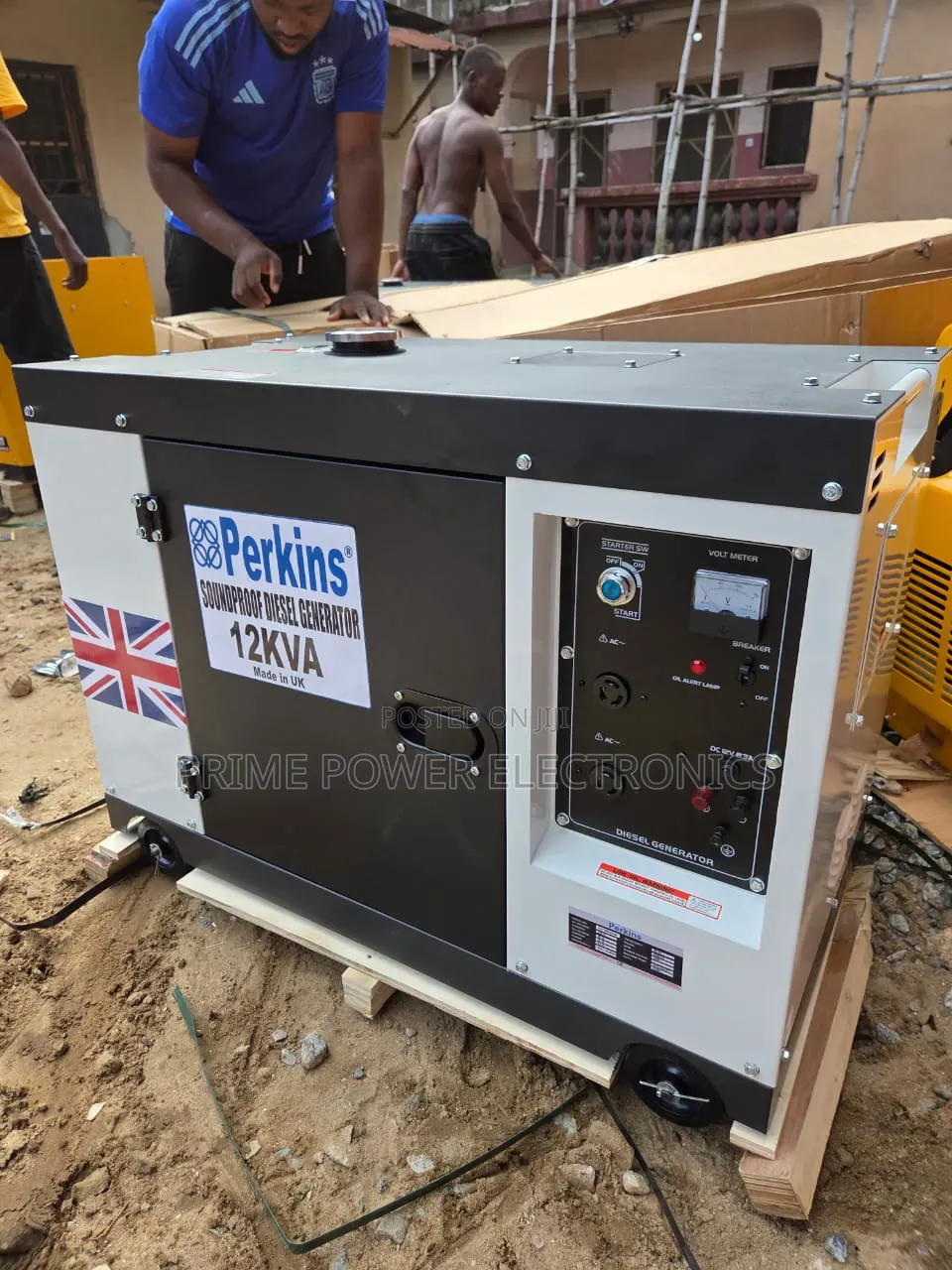12kVA Perkins Heavy Duty Soundproof Generator