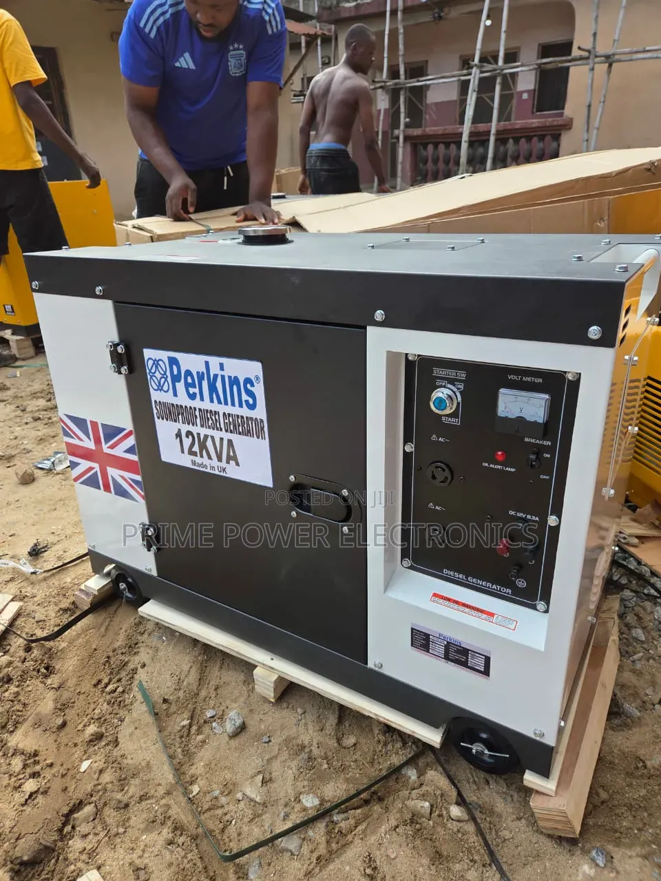 12kVA Perkins Heavy Duty Soundproof Generator