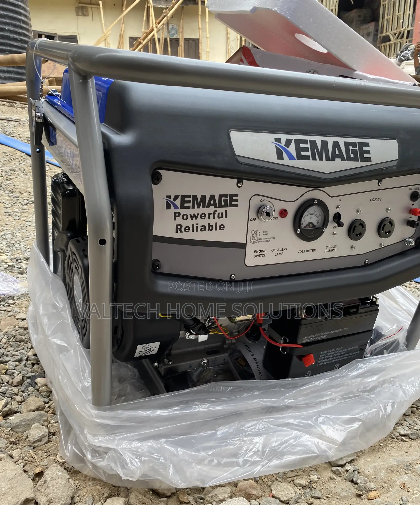 Powerful 5.5KVA Kemage Petrol Generator – 100% Copper Coil