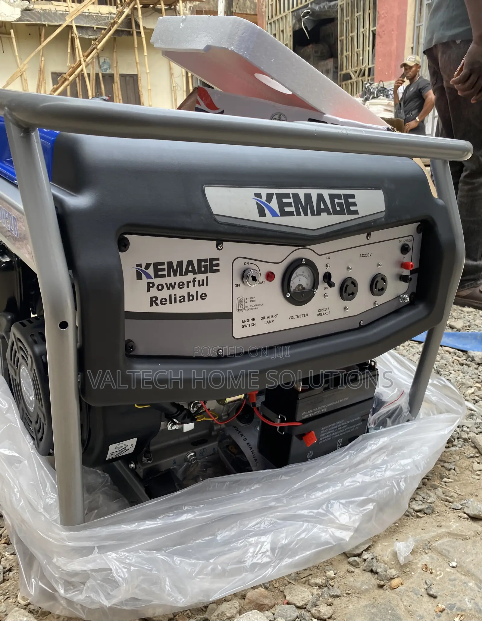 Kemage 5.5KVA Key Start Petrol Generator – Pure Copper Coil
