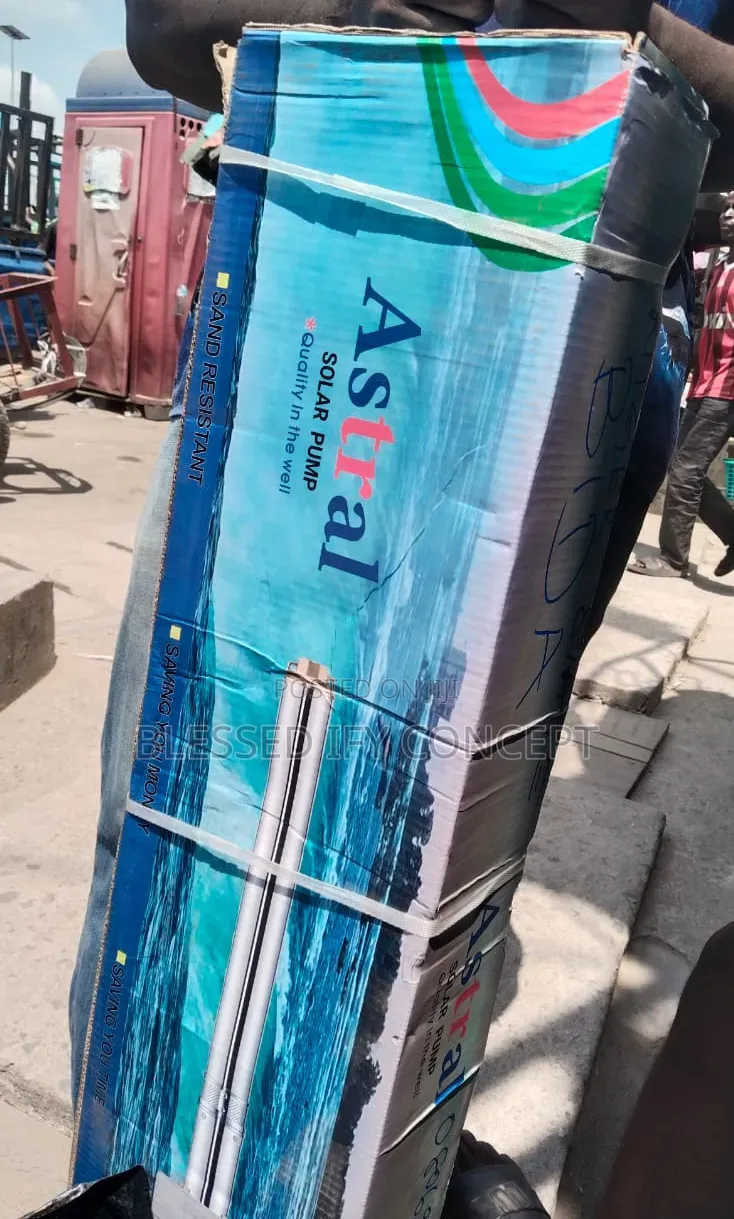 1HP AC / DC Solar Submersible Pumping Machine, Brand Astral