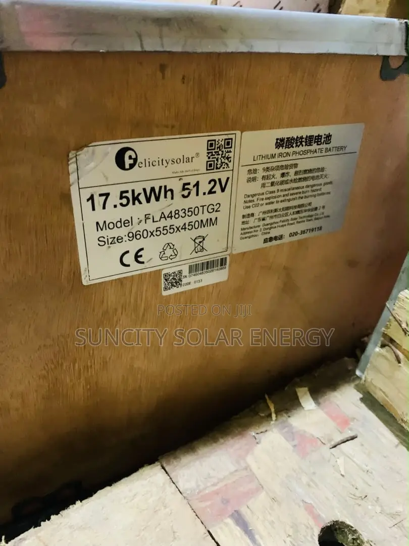 17.5kwh/48v/51.2v/350ah Felicity Lithium Batteries