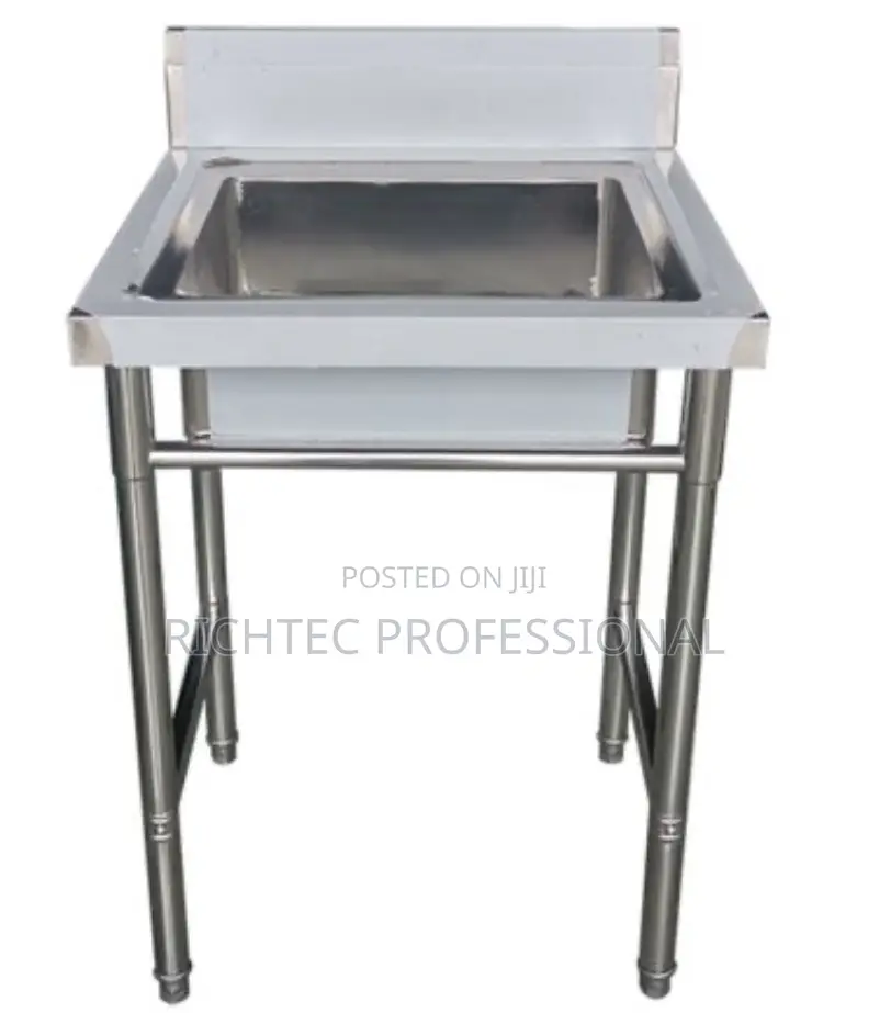Commercial Single Bowl Stainless Steel Sink