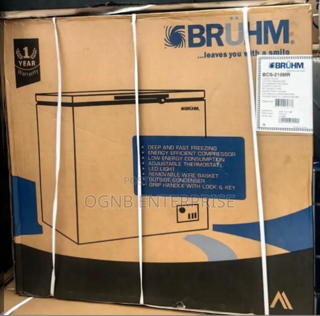 Bruhm 200l Quaity Deep Chest Freezer
