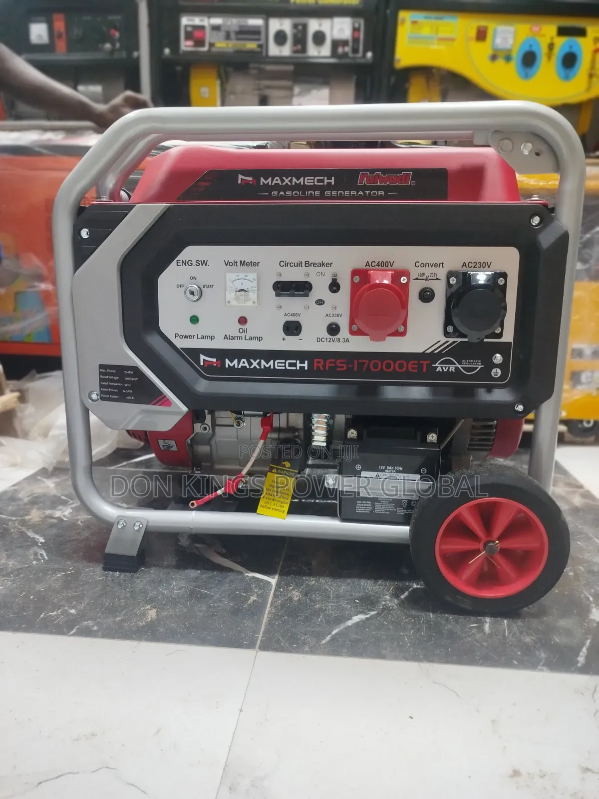 MAXMECH RFS 17000 ET 15.0KVA High-Performance Power Generator