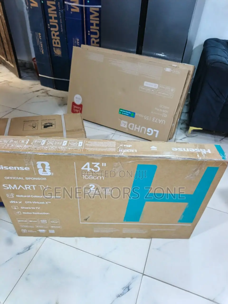 Hisense 43 Inch HD Smart TV With Cinematic Viewing Experience
