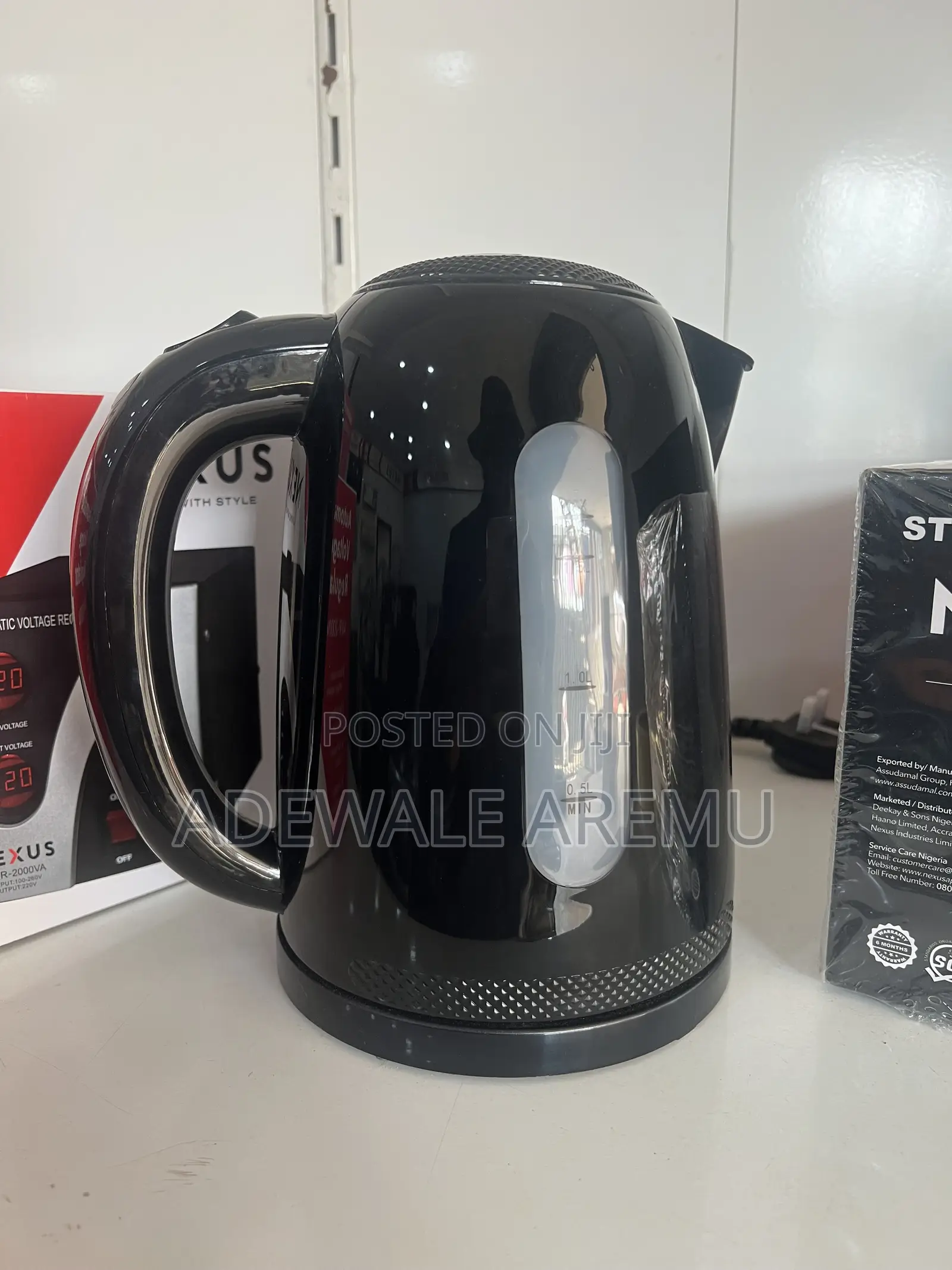 Nexus Electric Kettle Nx-0301 2.2litres