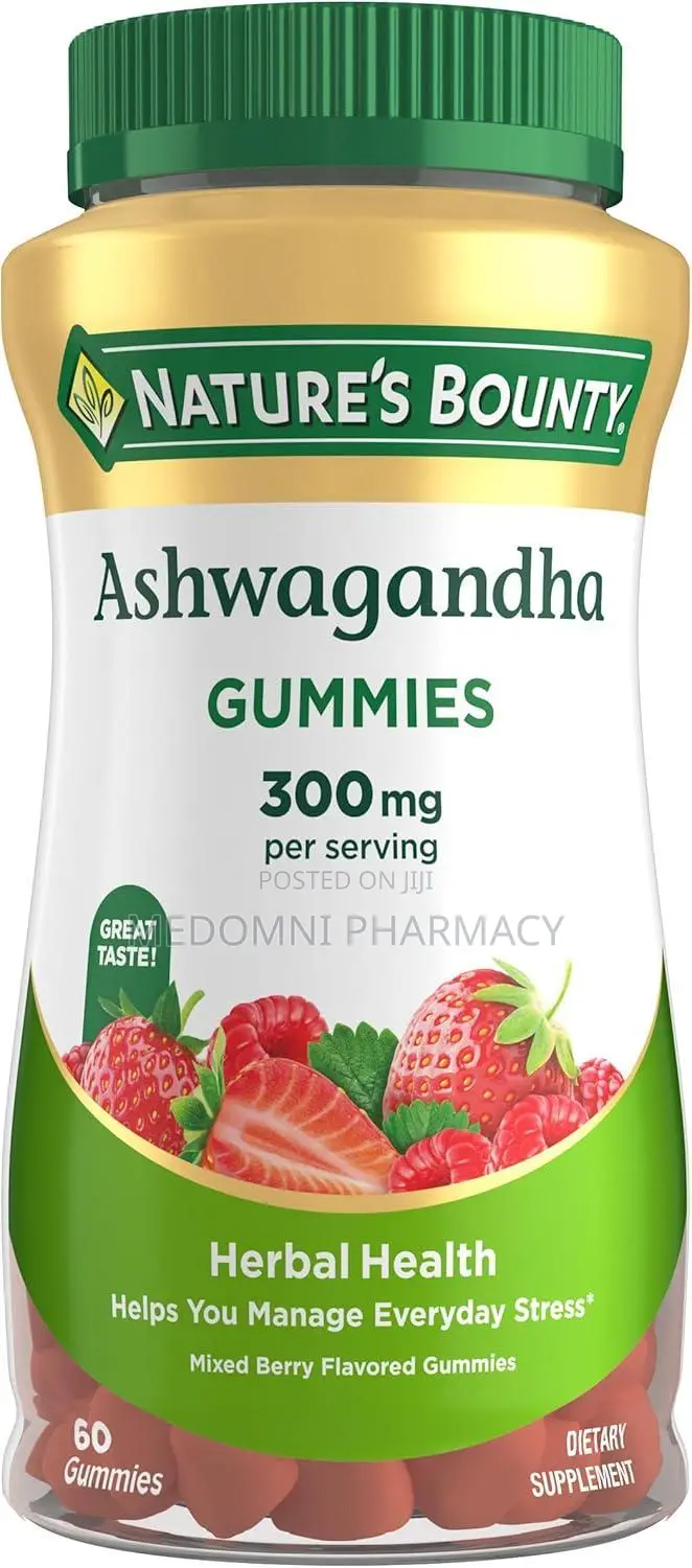 Nature's Bounty Ashwagandha Gummies 300mg
