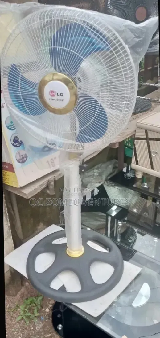 LG 18 Inches Stand Fan Aluminum Blade