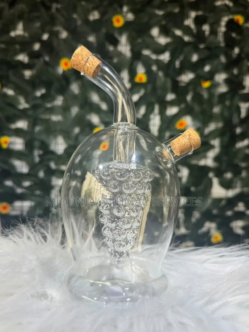 Dual Chamber Oil & Vinegar Bottle – Stylish Kitchen Dispenser