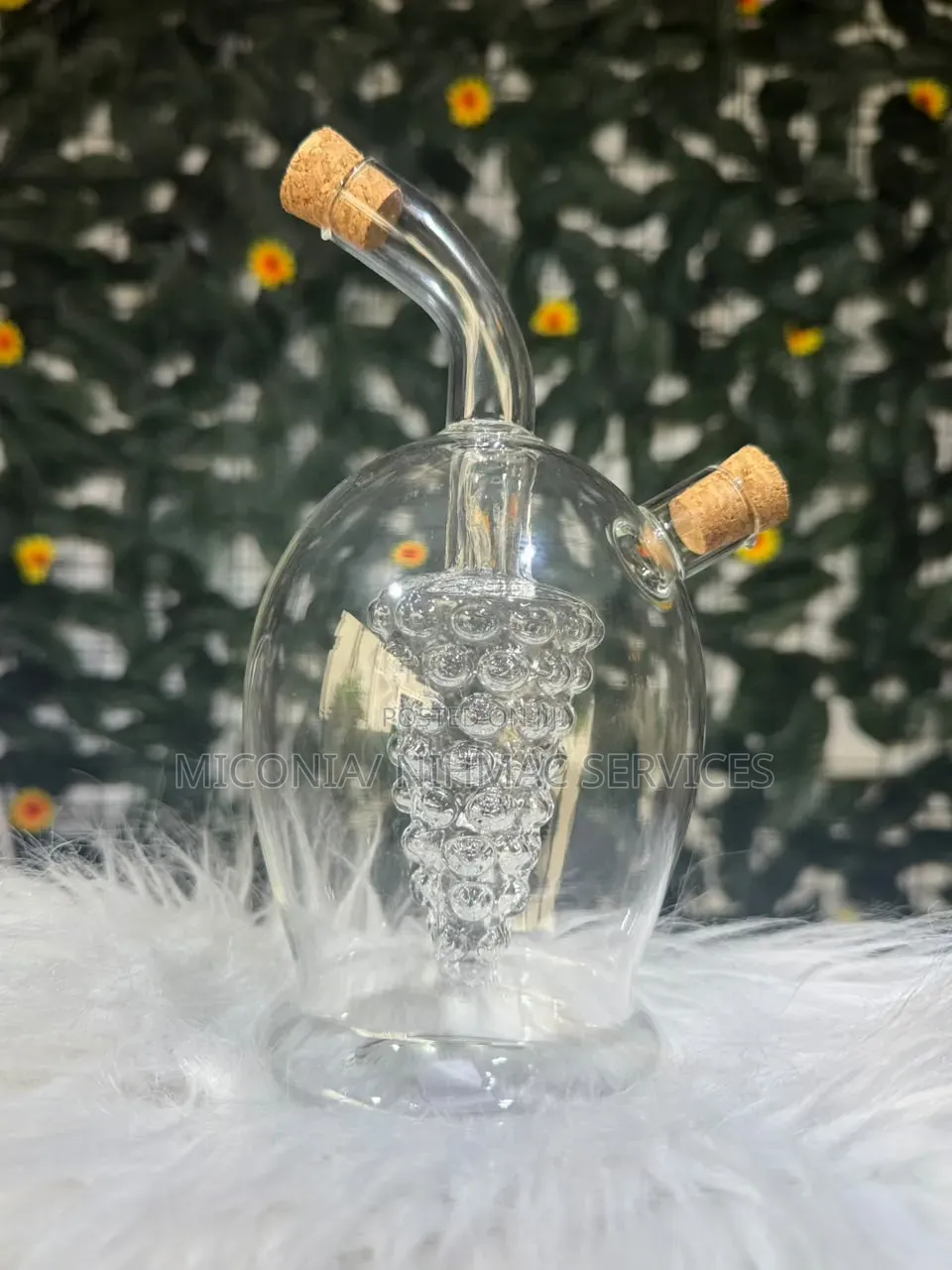Dual Chamber Oil & Vinegar Bottle – Stylish Kitchen Dispenser