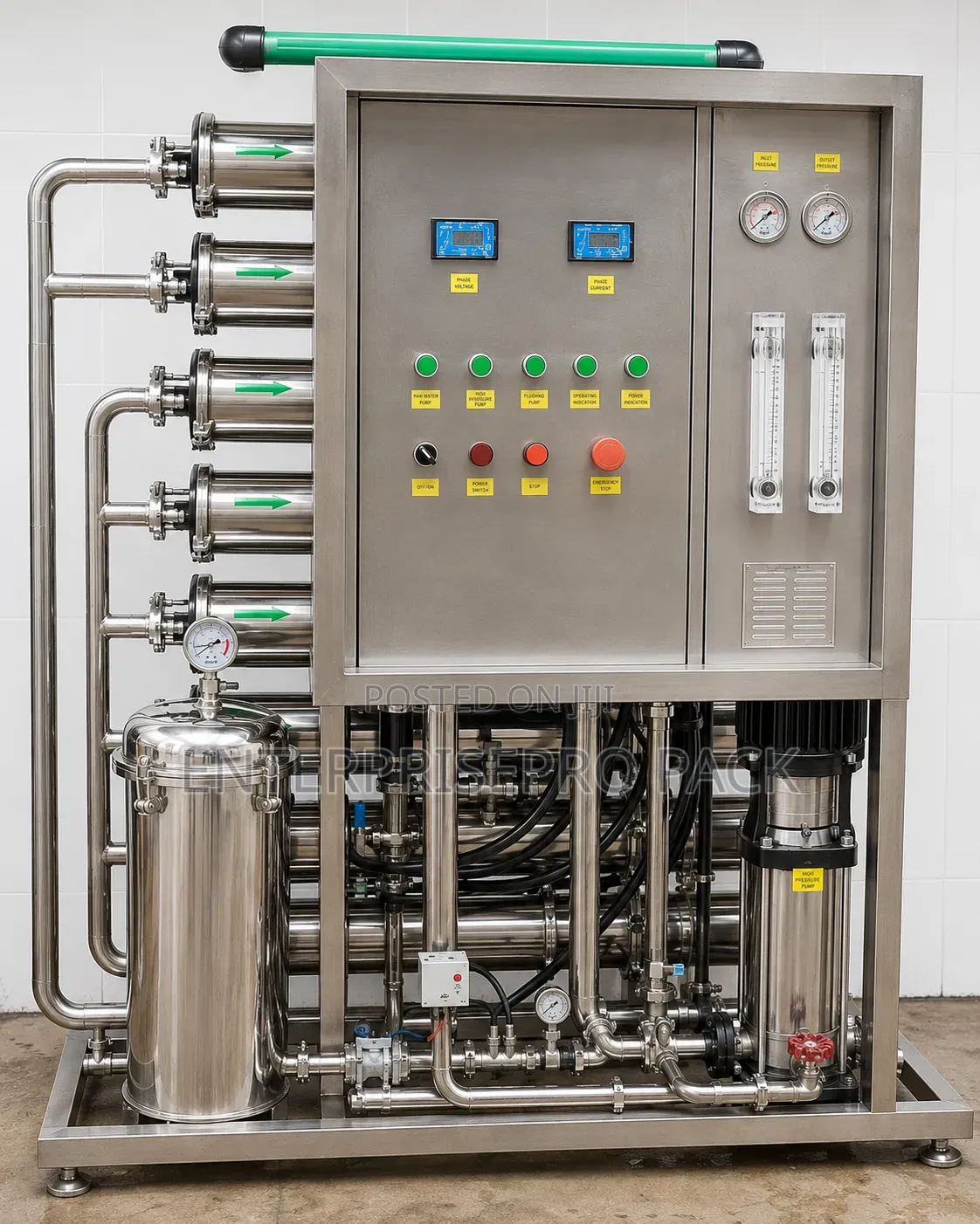 Bottled Water Production Machines - 3000 Bottles Per Hour Capacity