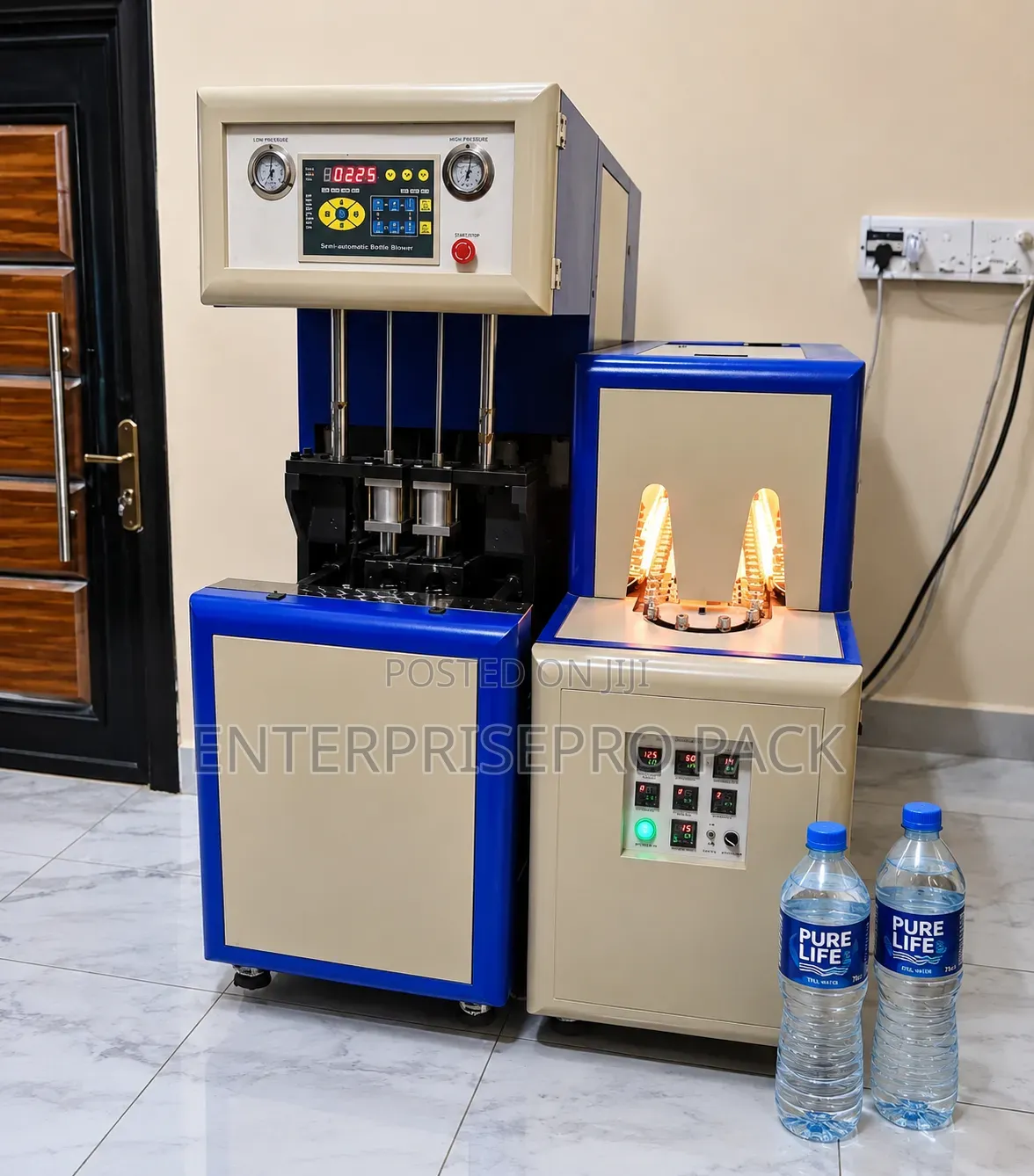 Bottled Water Production Machines - 3000 Bottles Per Hour Capacity