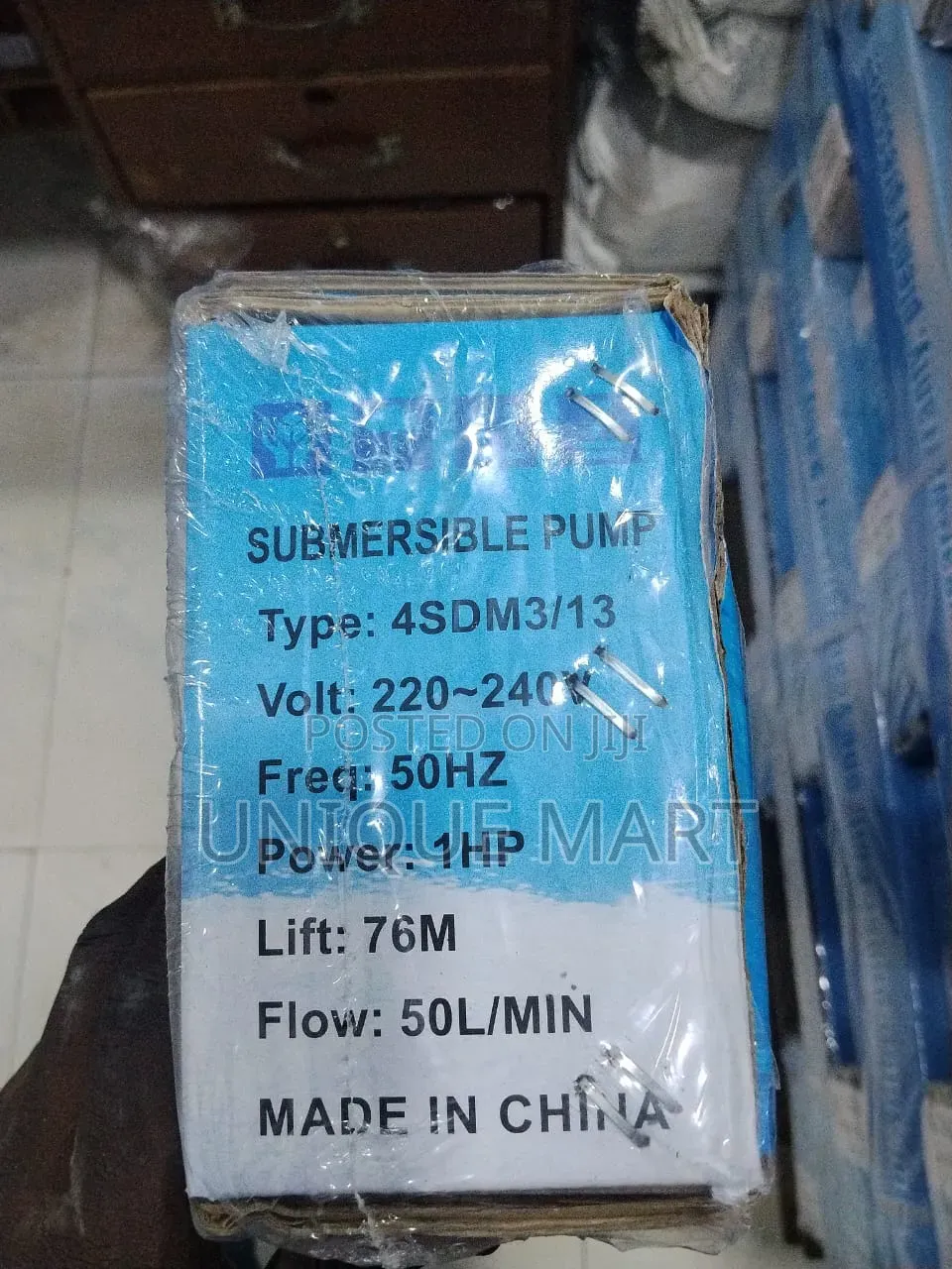 1Hp Strongdab Submersible Pump. 100% Copper Coil