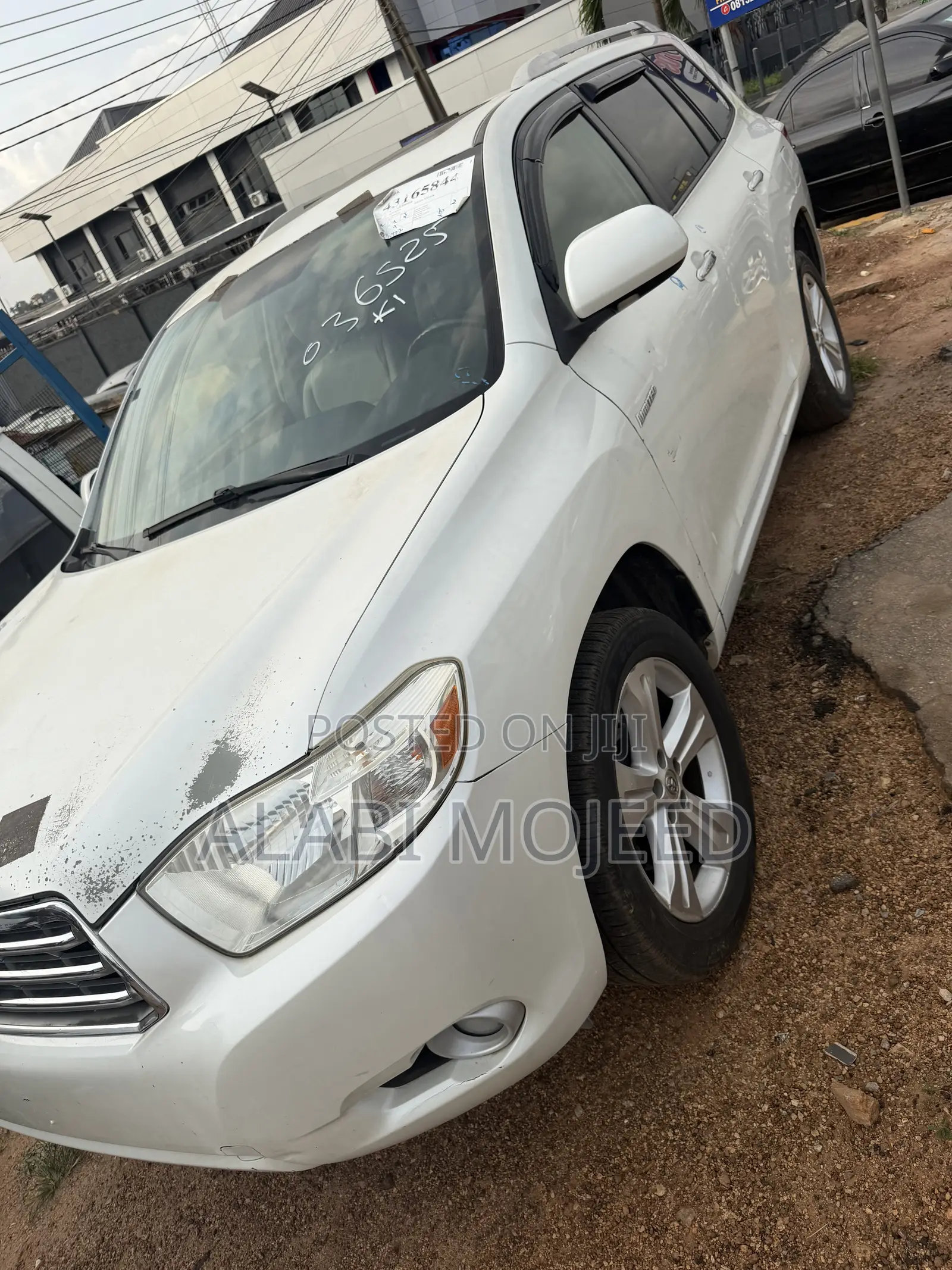 Toyota Highlander Limited 2009 White