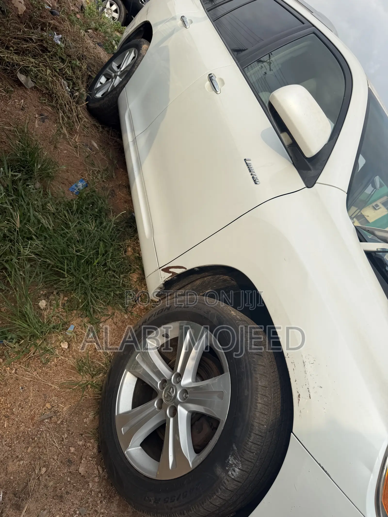 Toyota Highlander Limited 2009 White