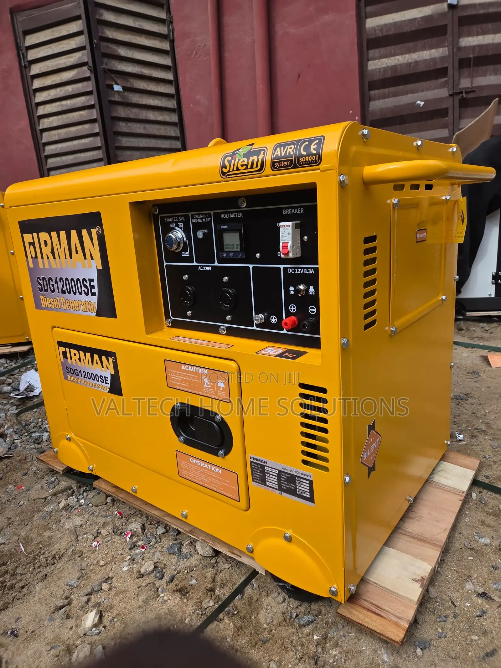Heavy-Duty Fireman 12.5KVA Diesel Generator – Reliable Performance
