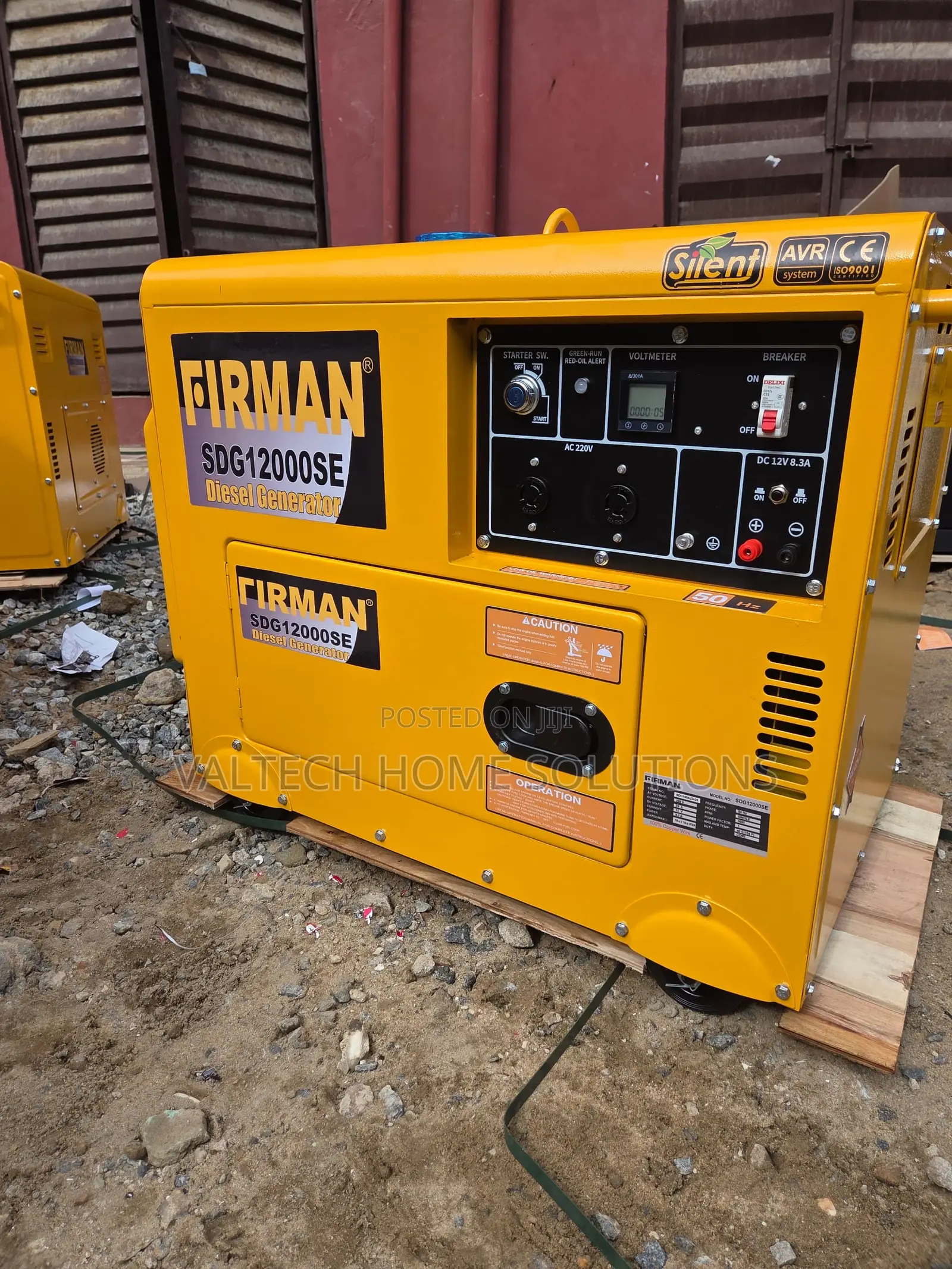Heavy-Duty Fireman 12.5KVA Diesel Generator – Reliable Performance